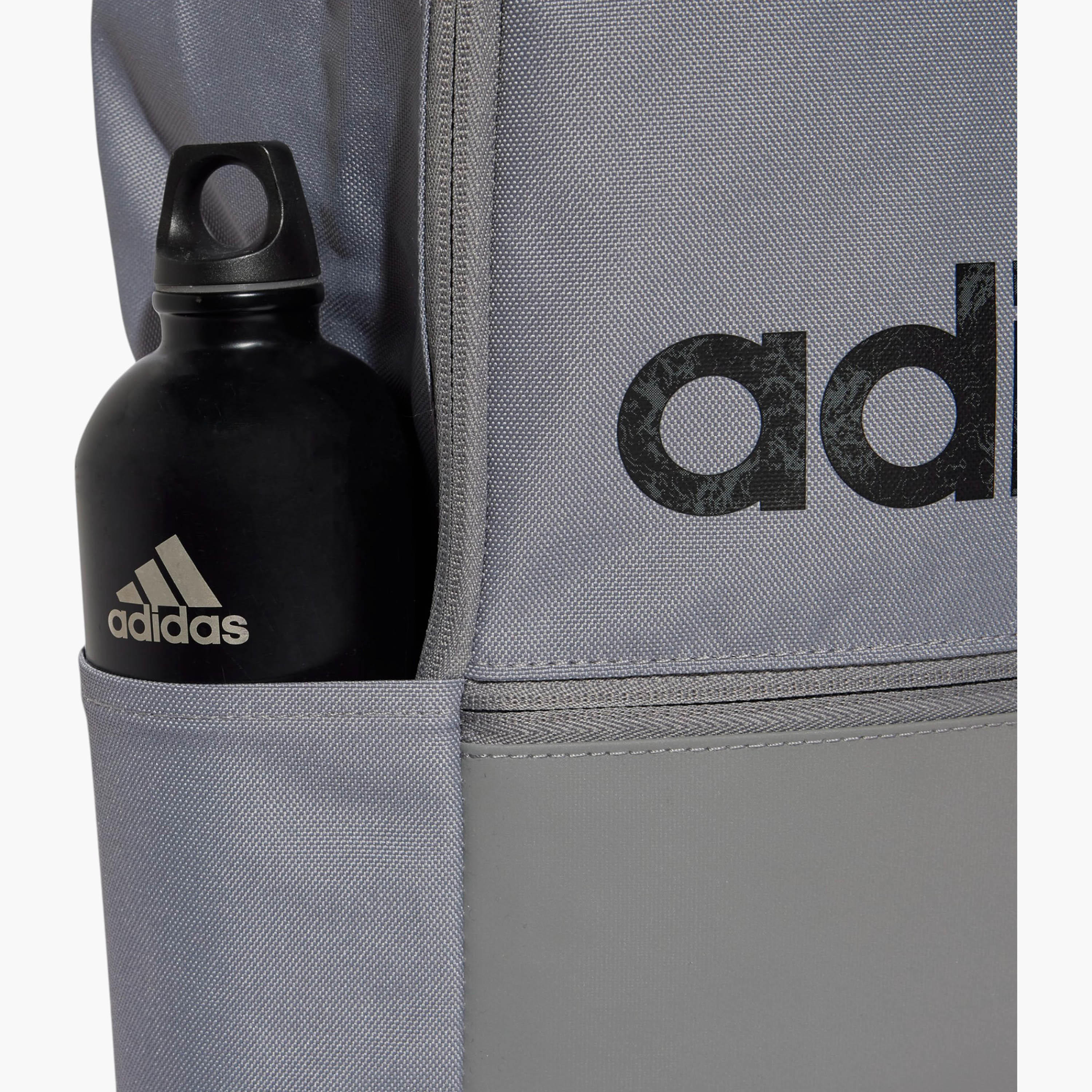 شنطة ظهر للمدرسة بحمالات قابلة للتعديل وسحاب إغلاق وطبعات شعار من أديداس-boys-accessories-bagsandbackpacks-image-4