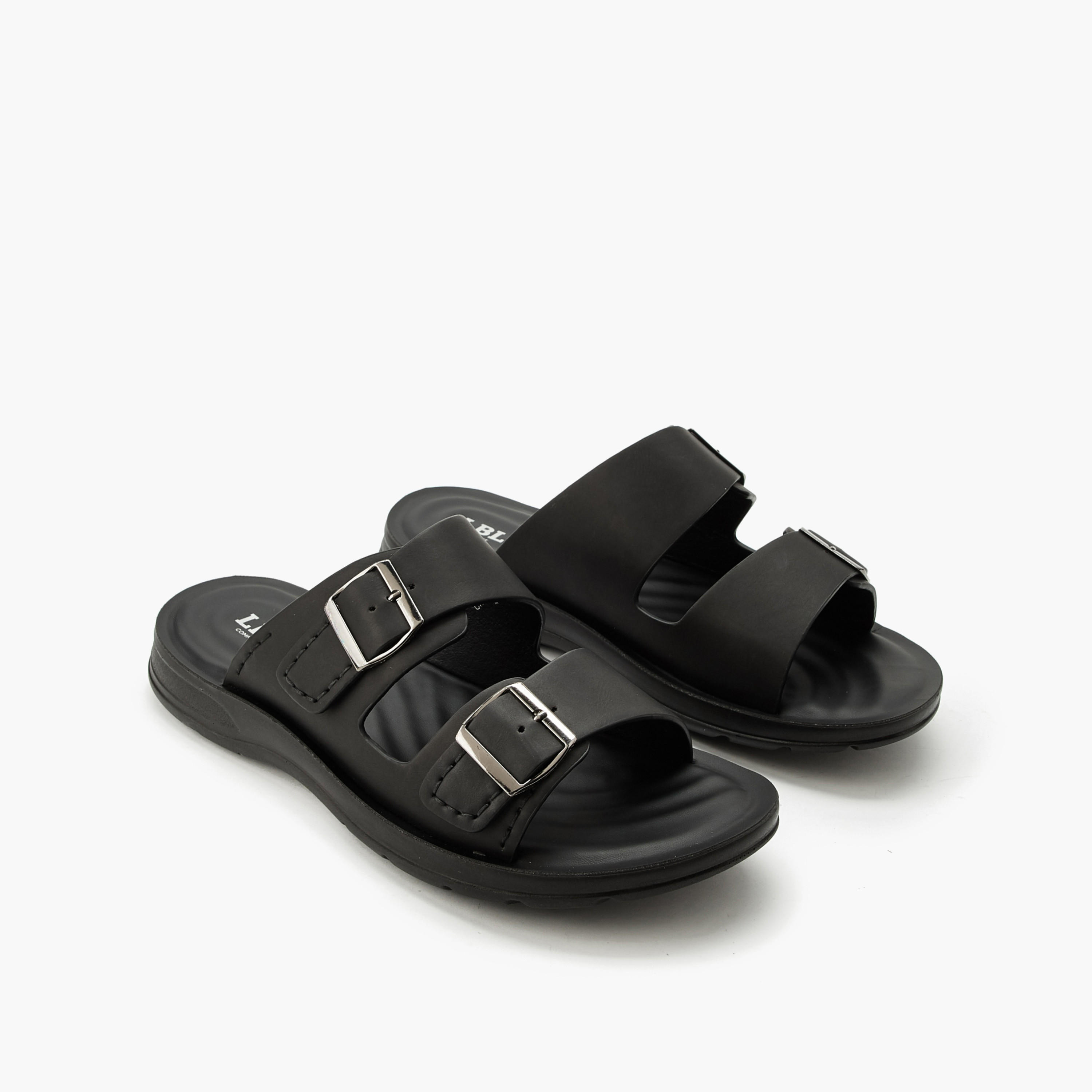 LBL by Shoexpress Men Buckle Strap Comfort Sandals-men-shoes-sandals-image-1