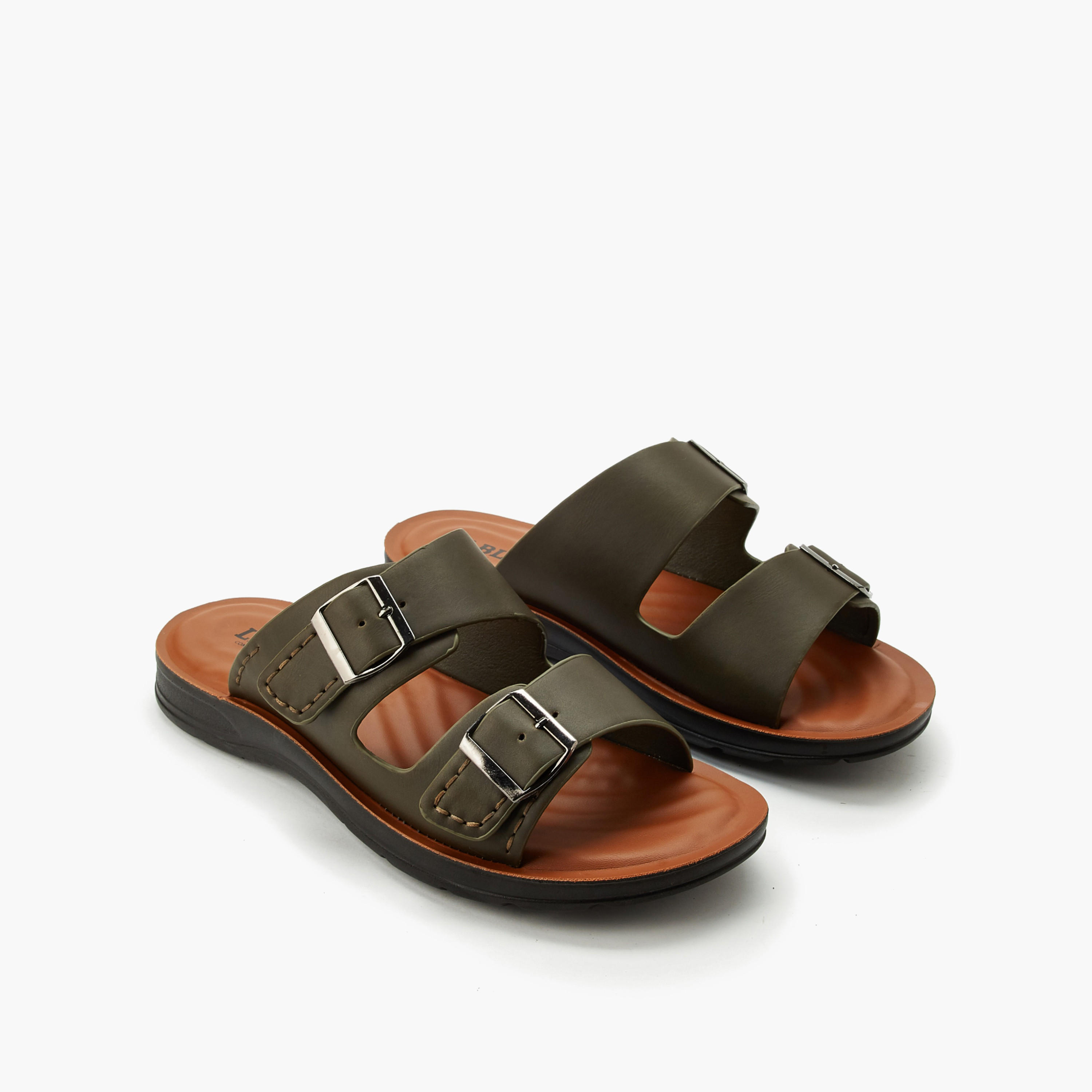 LBL by Shoexpress Men Buckle Strap Comfort Sandals-men-shoes-sandals-image-1