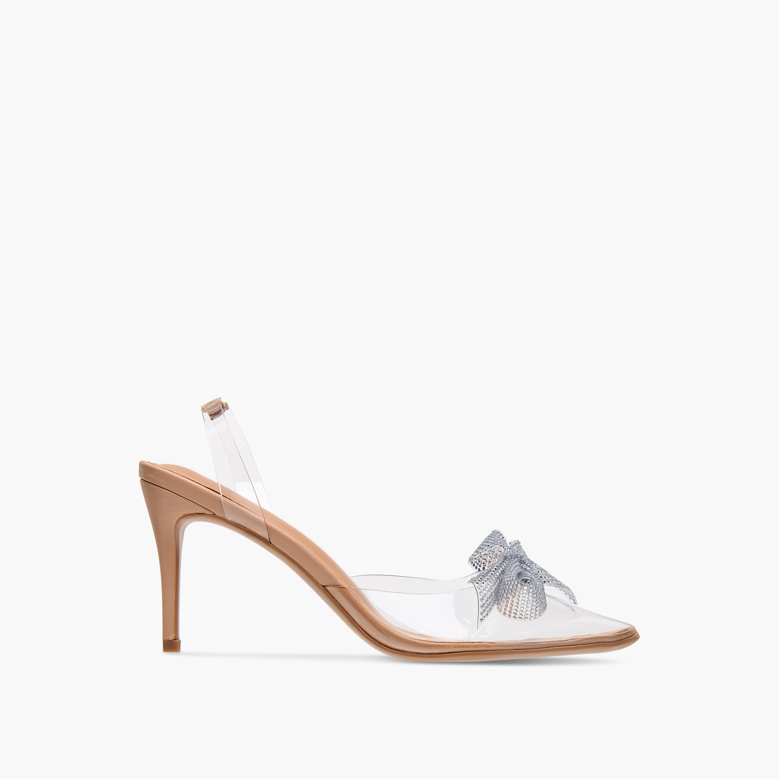 حذاء بكعب ستيليتو وحزام خلفي وزينة فيونكة للنساء من سيليست-women-shoes-heels-image-3