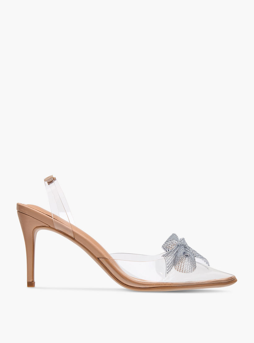 حذاء بكعب ستيليتو وحزام خلفي وزينة فيونكة للنساء من سيليست-women-shoes-heels-image-3