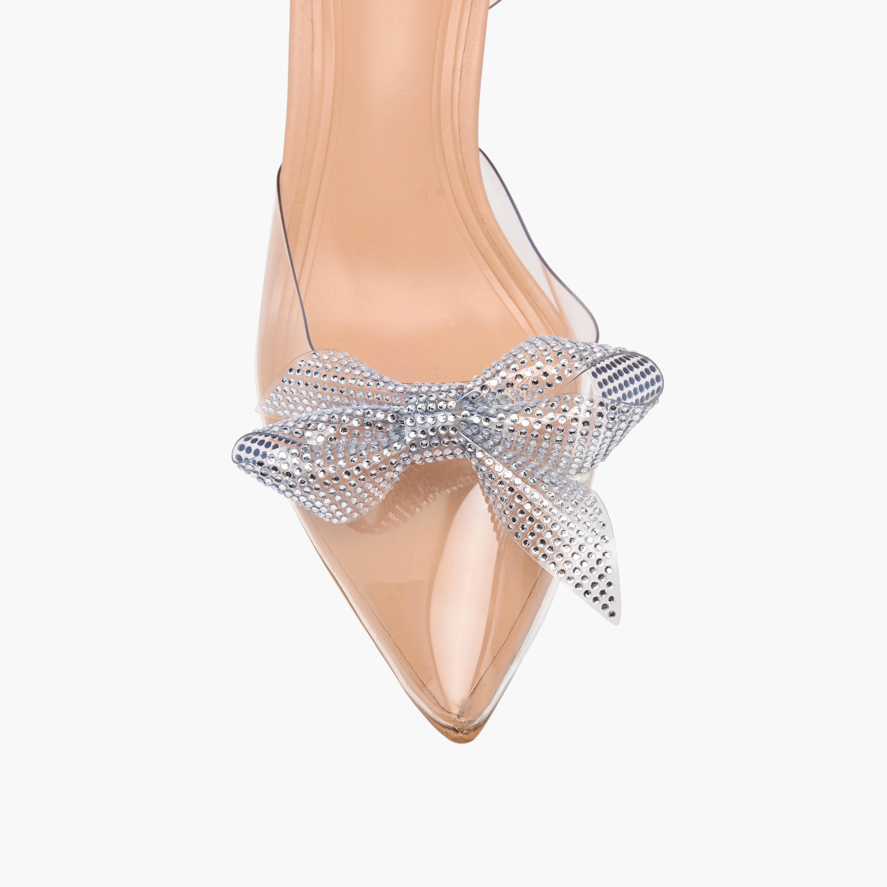 حذاء بكعب ستيليتو وحزام خلفي وزينة فيونكة للنساء من سيليست-women-shoes-heels-image-4