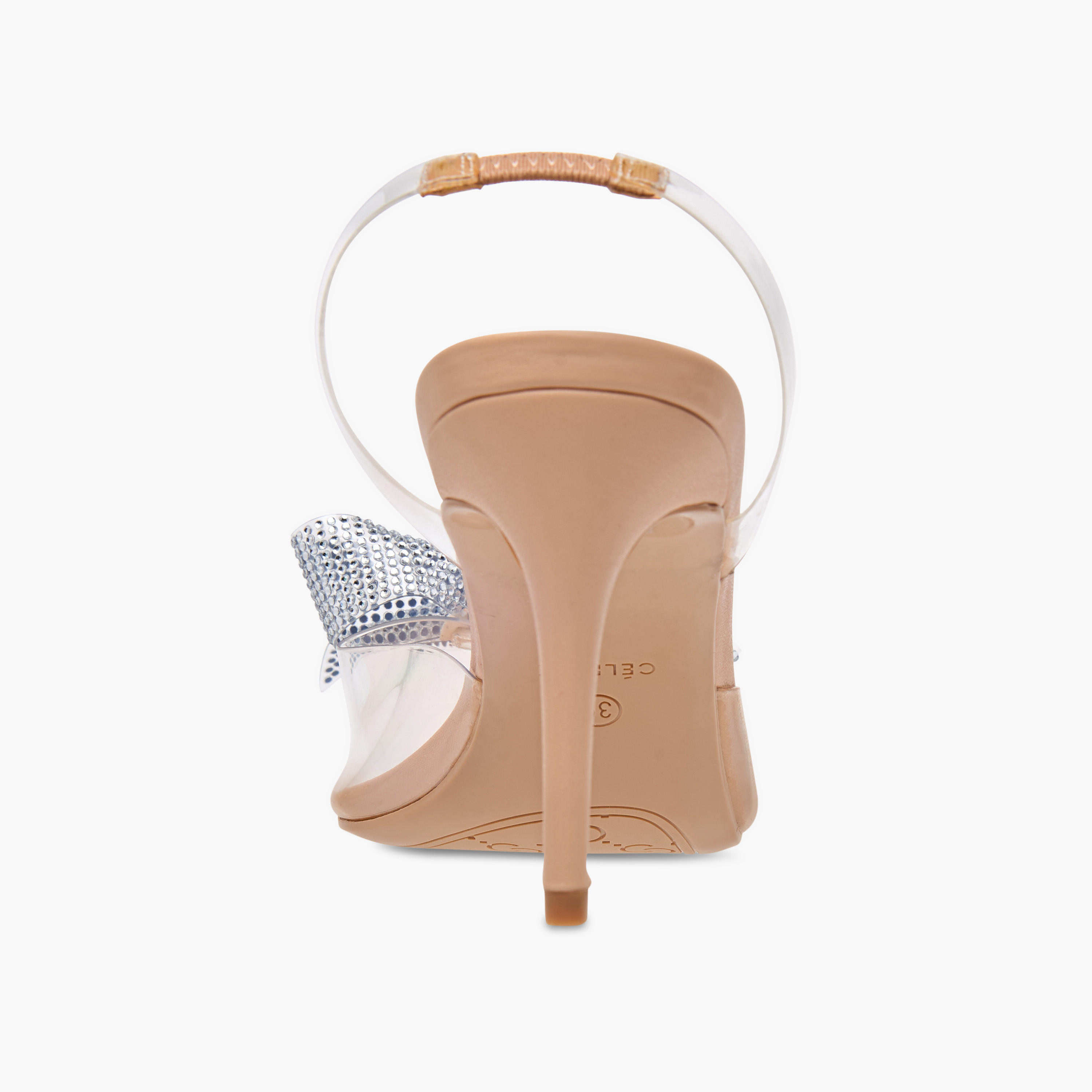 حذاء بكعب ستيليتو وحزام خلفي وزينة فيونكة للنساء من سيليست-women-shoes-heels-image-5