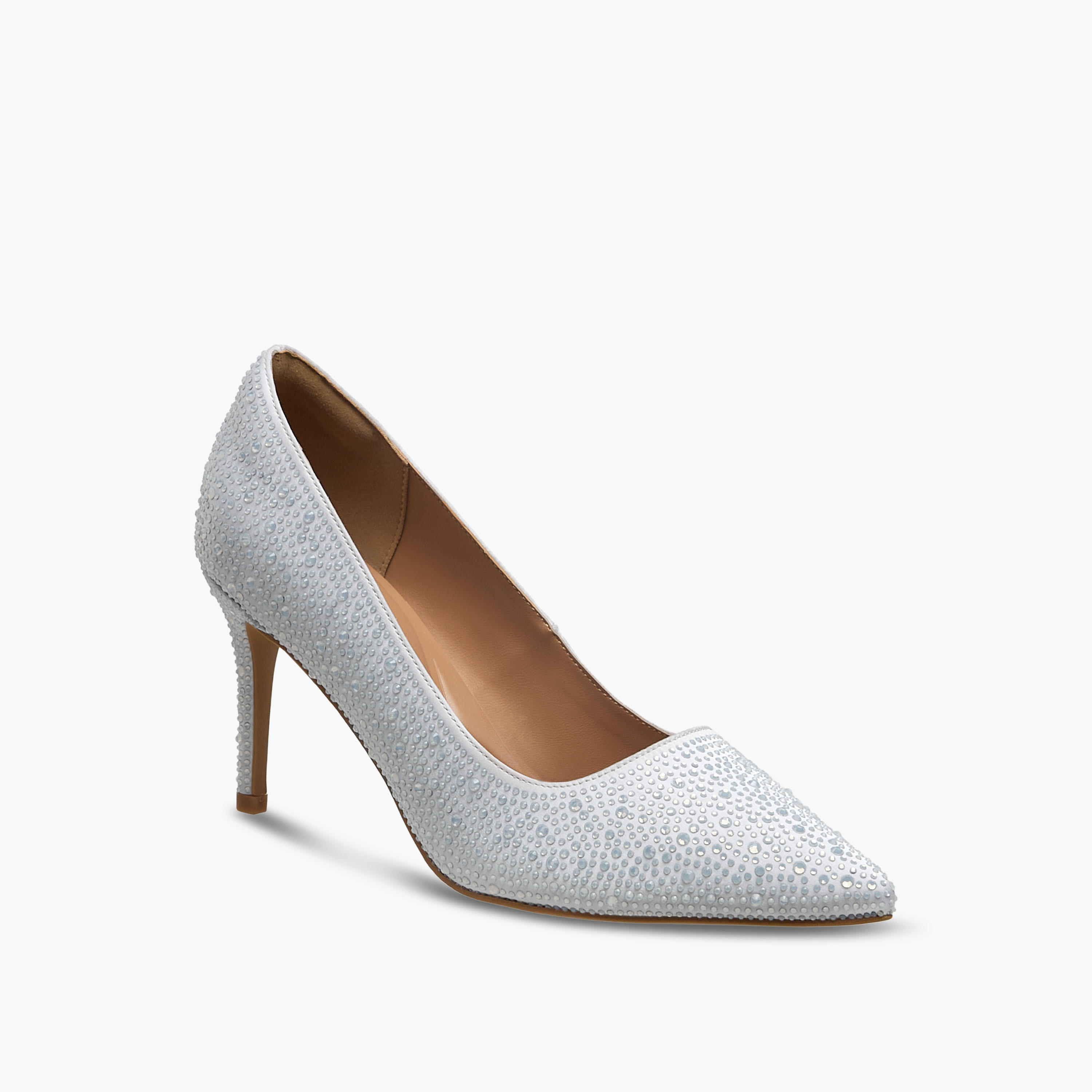 حذاء كلاسيكي بكعب رفيع وتزيينات للنساء من سيليست-women-shoes-heels-image-2