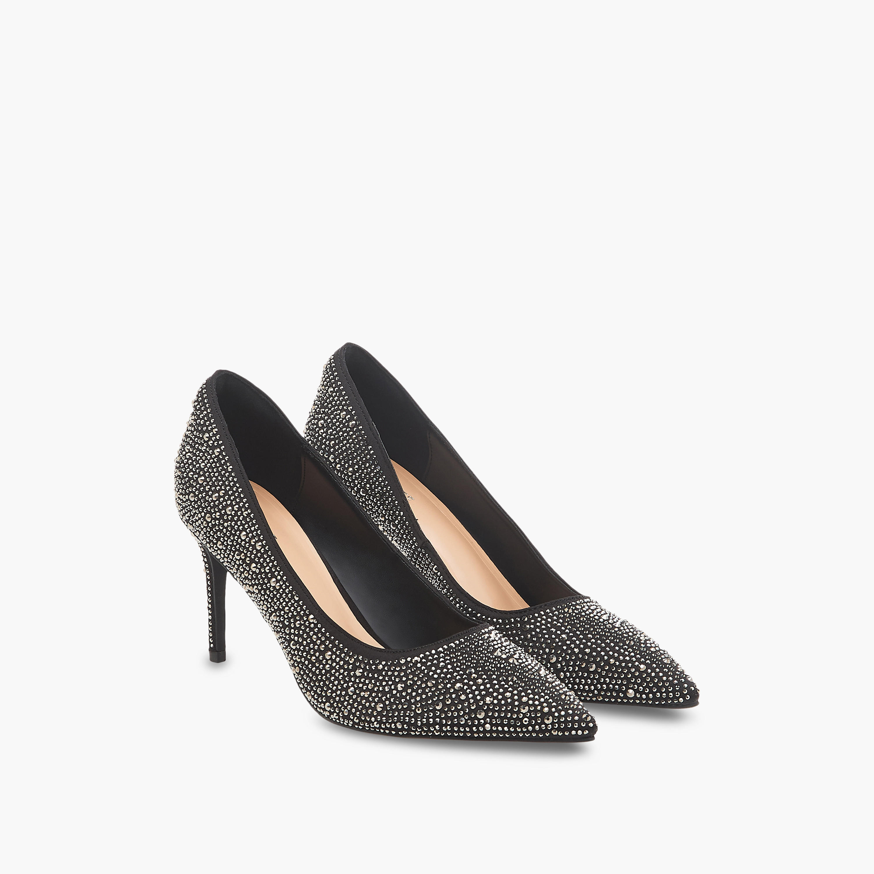 حذاء كلاسيكي مزين بكعب رفيع للنساء من سيليست-women-shoes-heels-image-1