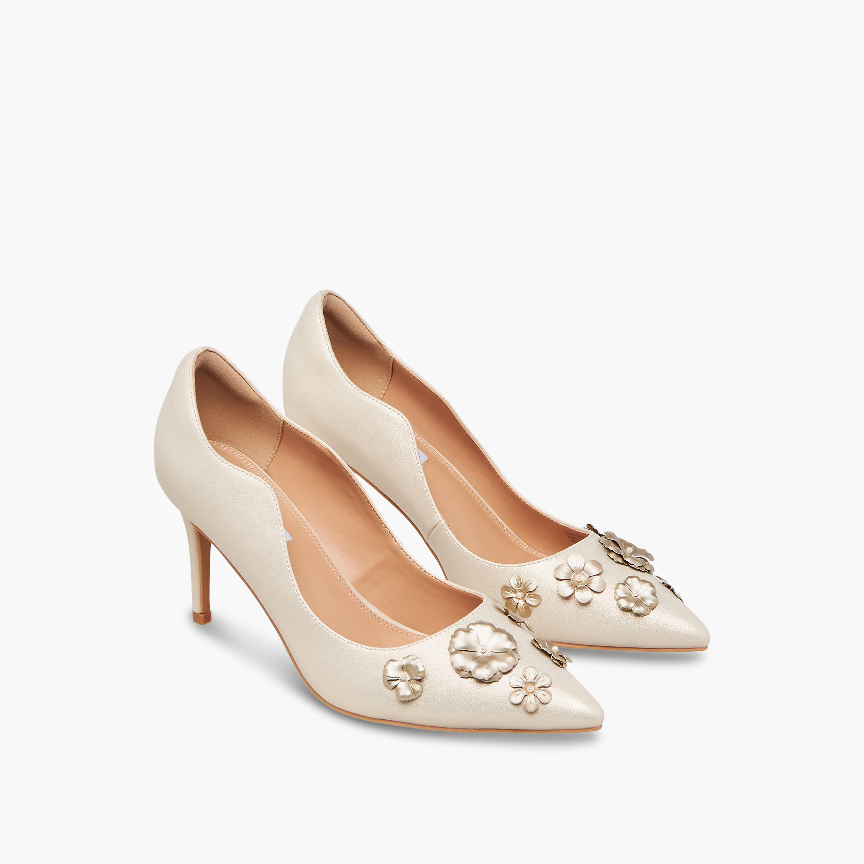 Elle Women Floral Embellished Stiletto Heel Shoes-women-shoes-sandals-heeled-image-1