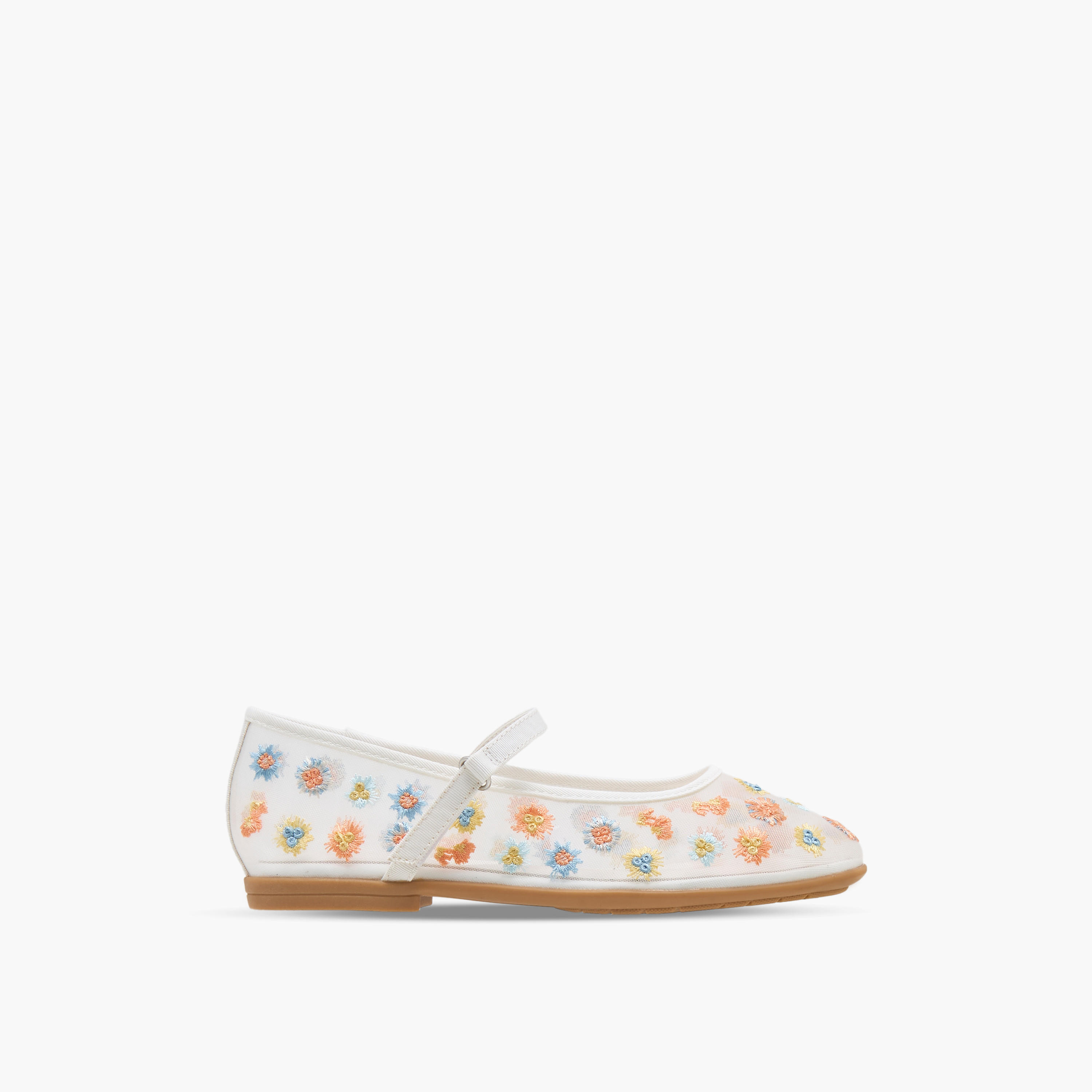 Celeste Girls Floral Embroidered Mary Jane Shoes-girls-shoes-maryjanes-image-3
