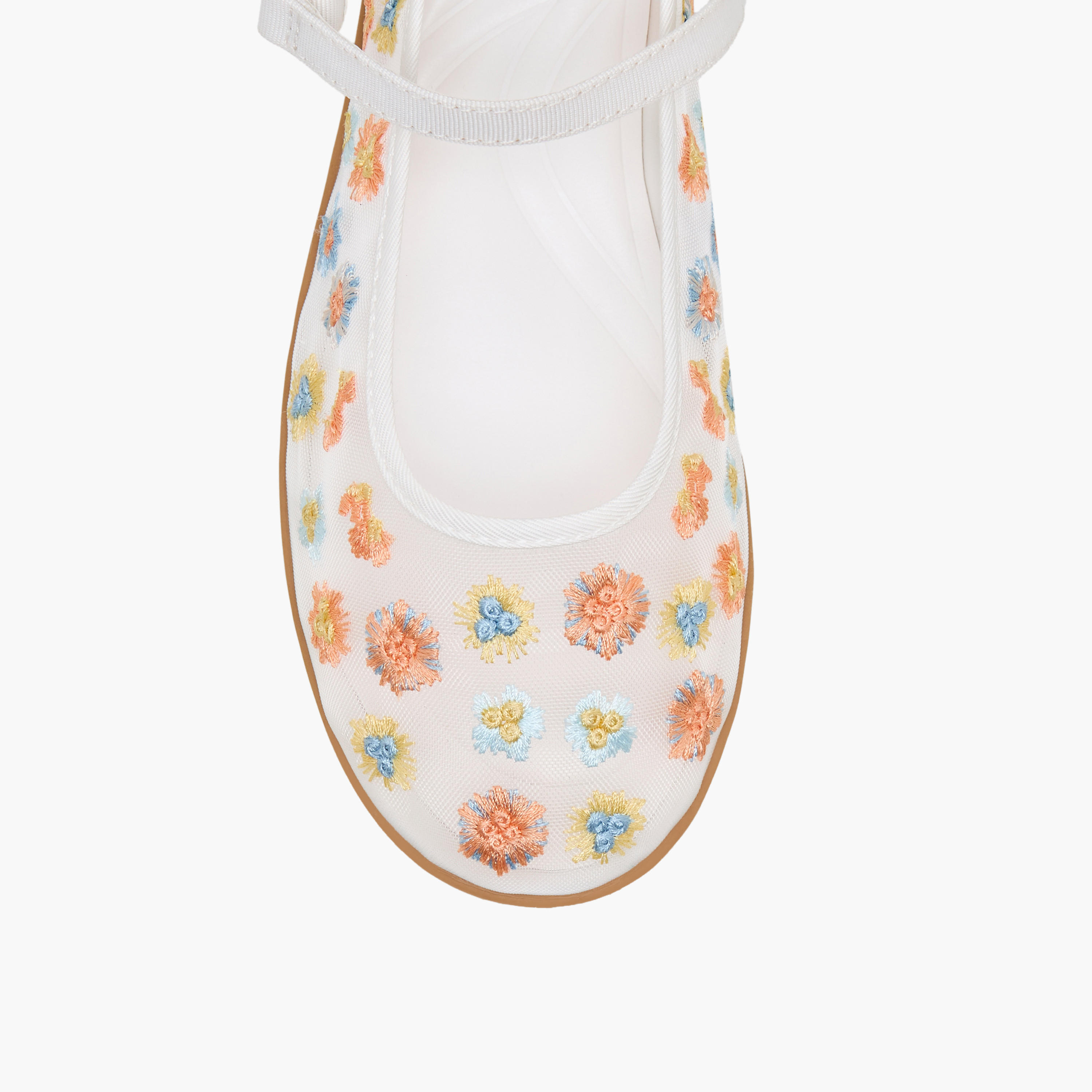 Celeste Girls Floral Embroidered Mary Jane Shoes-girls-shoes-maryjanes-image-4