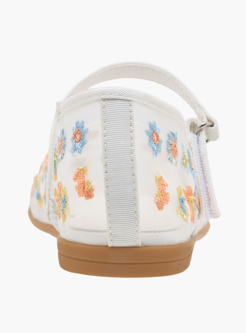 Celeste Girls Floral Embroidered Mary Jane Shoes-girls-shoes-maryjanes-image-5