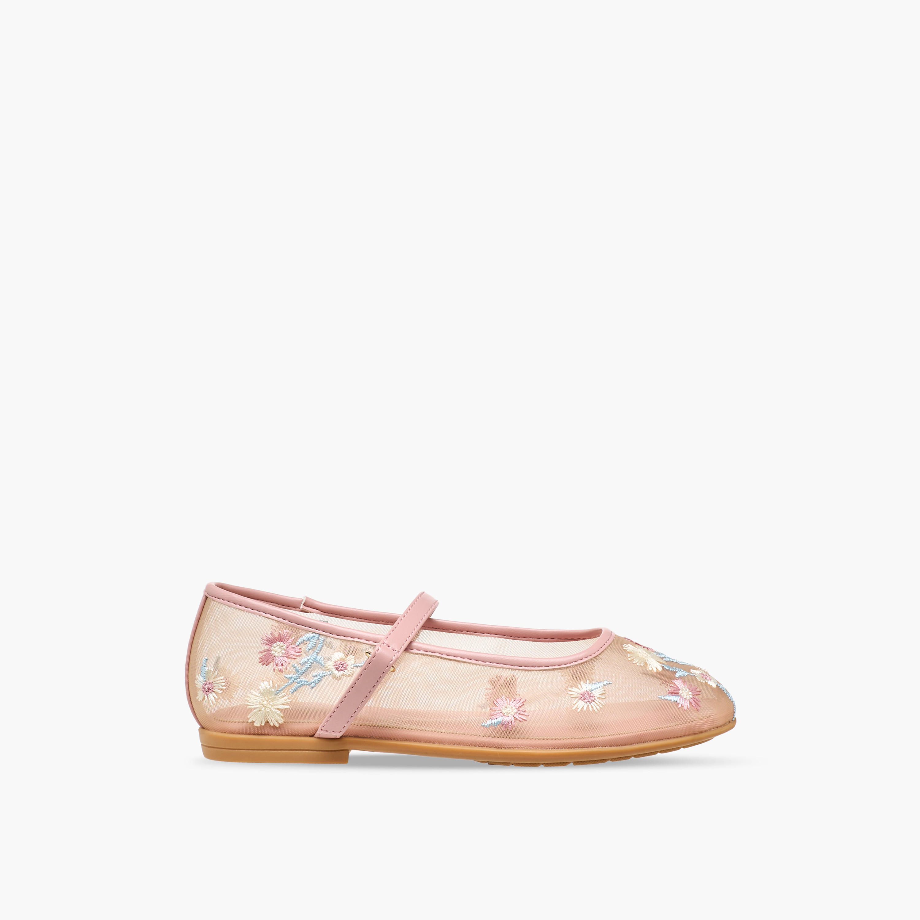 Celeste Girls Floral Embroidered Mary Jane Shoes-girls-shoes-maryjanes-image-3