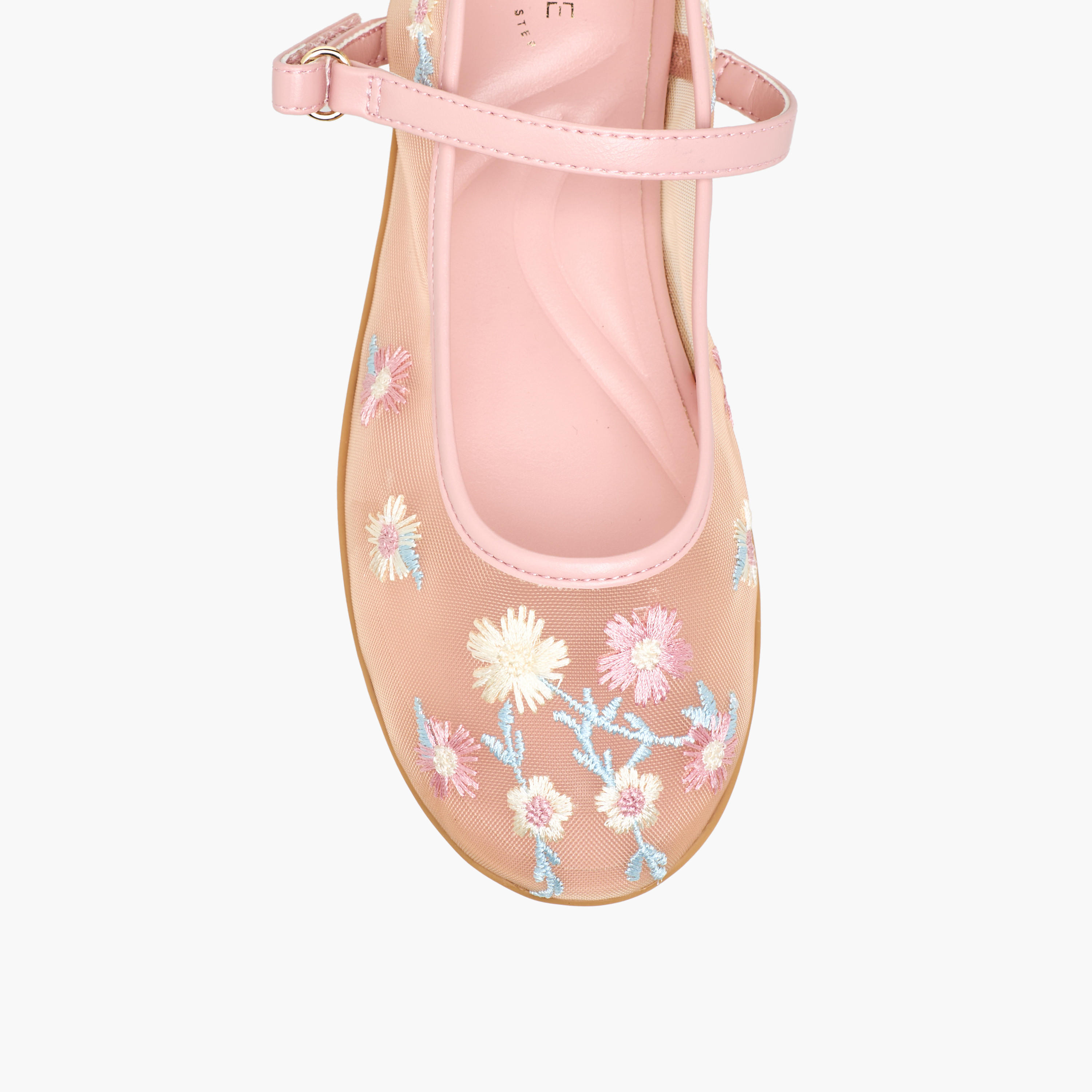 Celeste Girls Floral Embroidered Mary Jane Shoes-girls-shoes-maryjanes-image-4