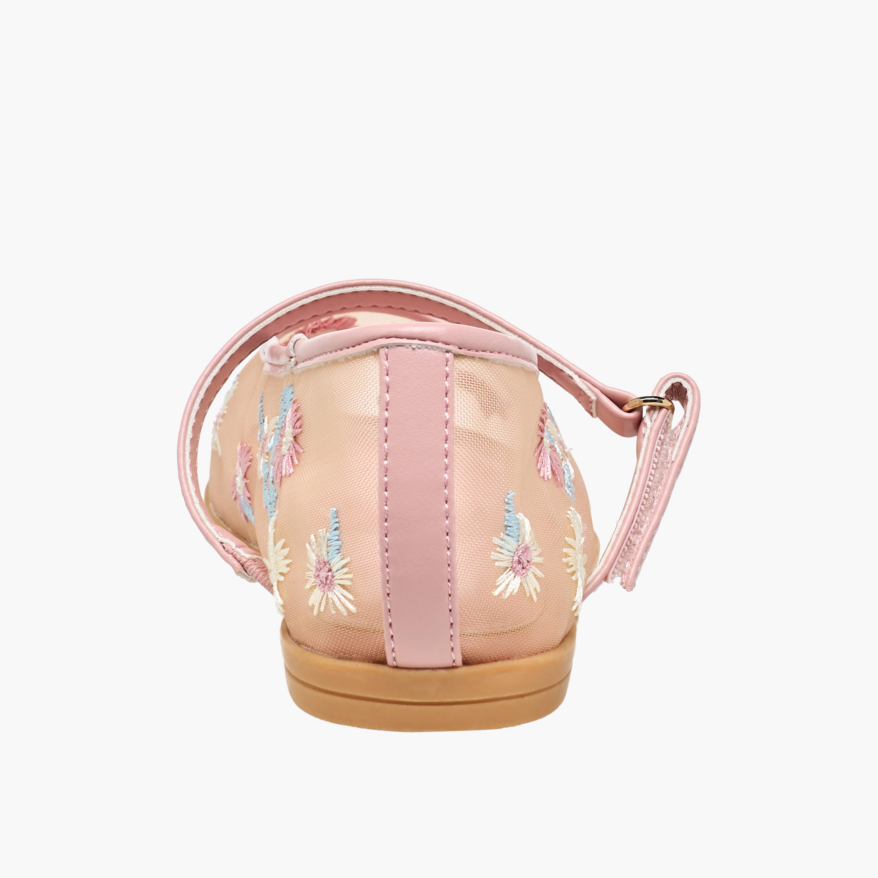 Celeste Girls Floral Embroidered Mary Jane Shoes-girls-shoes-maryjanes-image-5