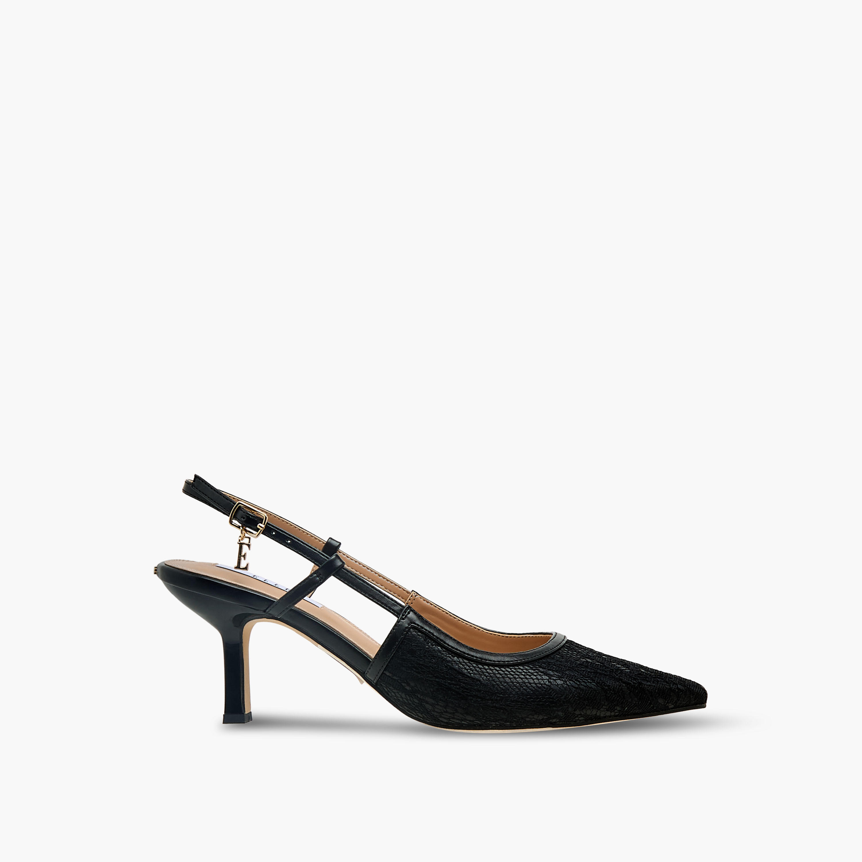 Elle Women Lace Textured Shoes-women-shoes-sandals-heeled-image-3