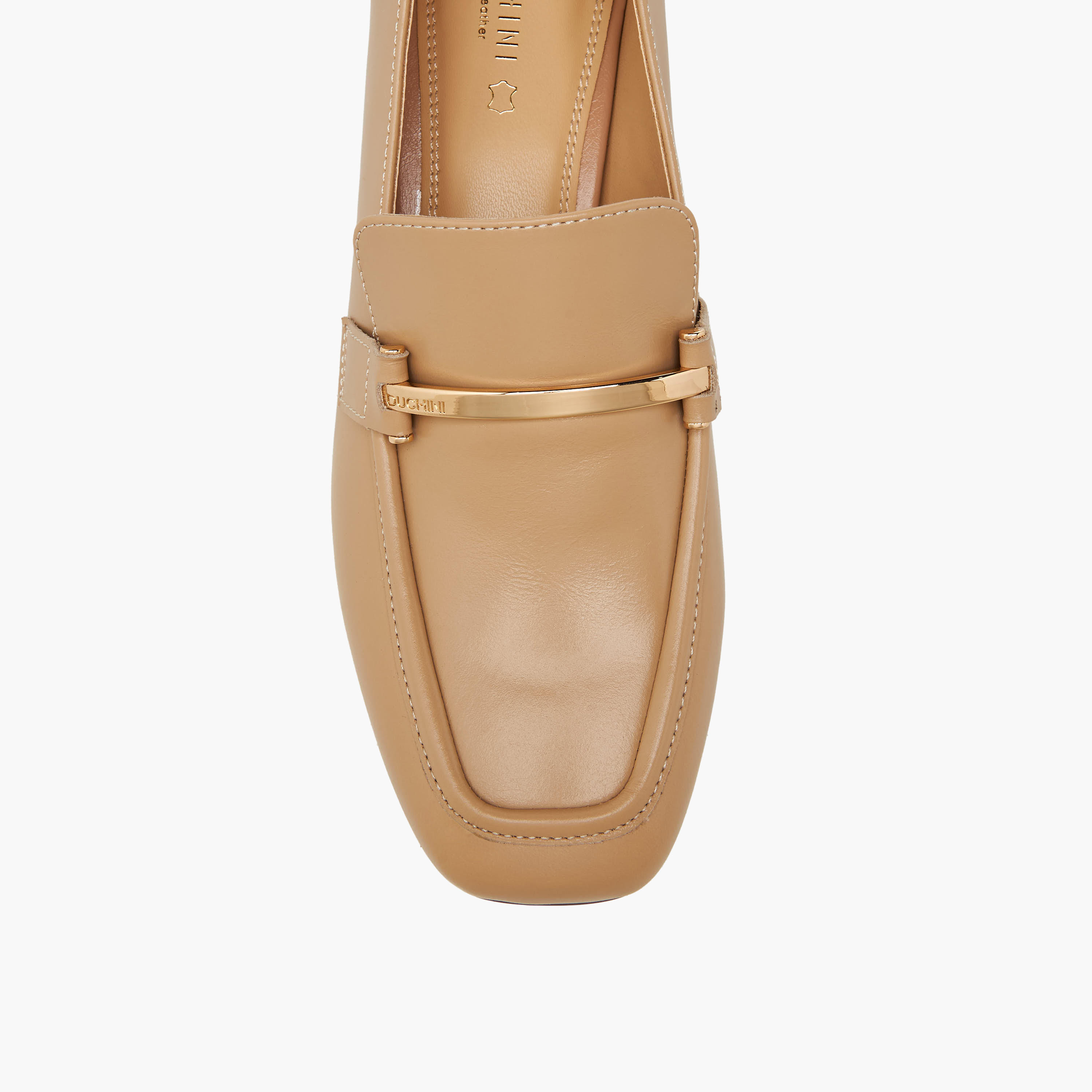 Duchini Women Block Heel Leather Loafers-women-shoes-loafersandmoccasins-image-4
