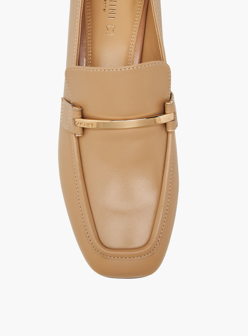 Duchini Women Block Heel Leather Loafers-women-shoes-loafersandmoccasins-image-4