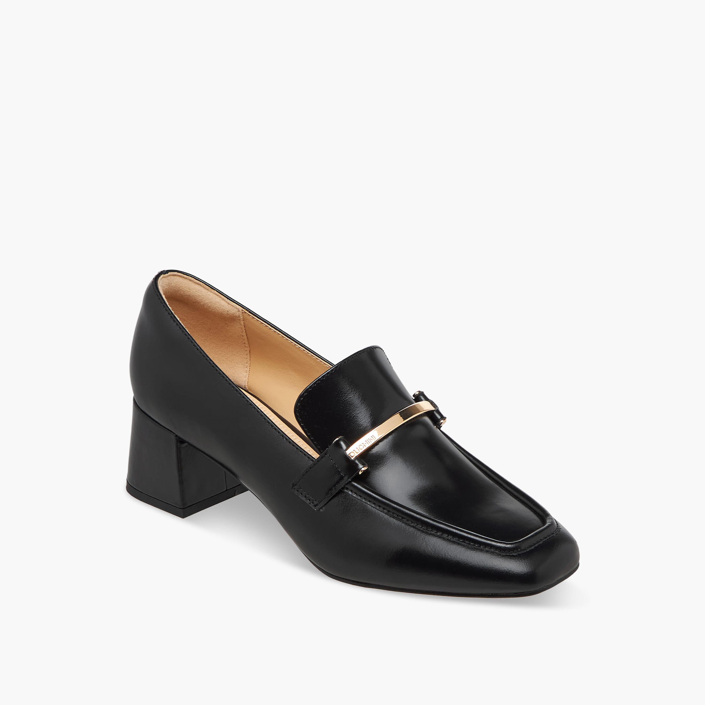 حذاء سهل الارتداء جلد بكعب سميك للنساء من دوتشيني-women-shoes-loafersandmoccasins-image-2