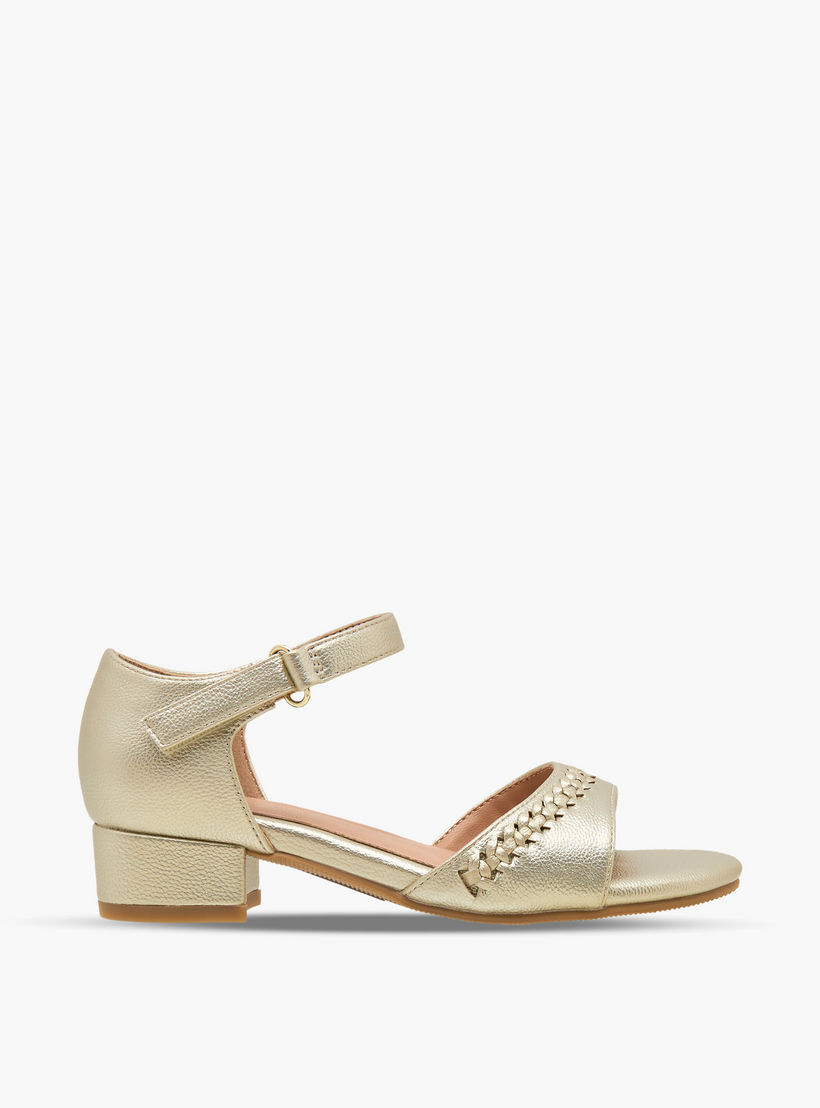 Celeste Girls Braided Block Heel Sandals-girls-shoes-sandals-image-3