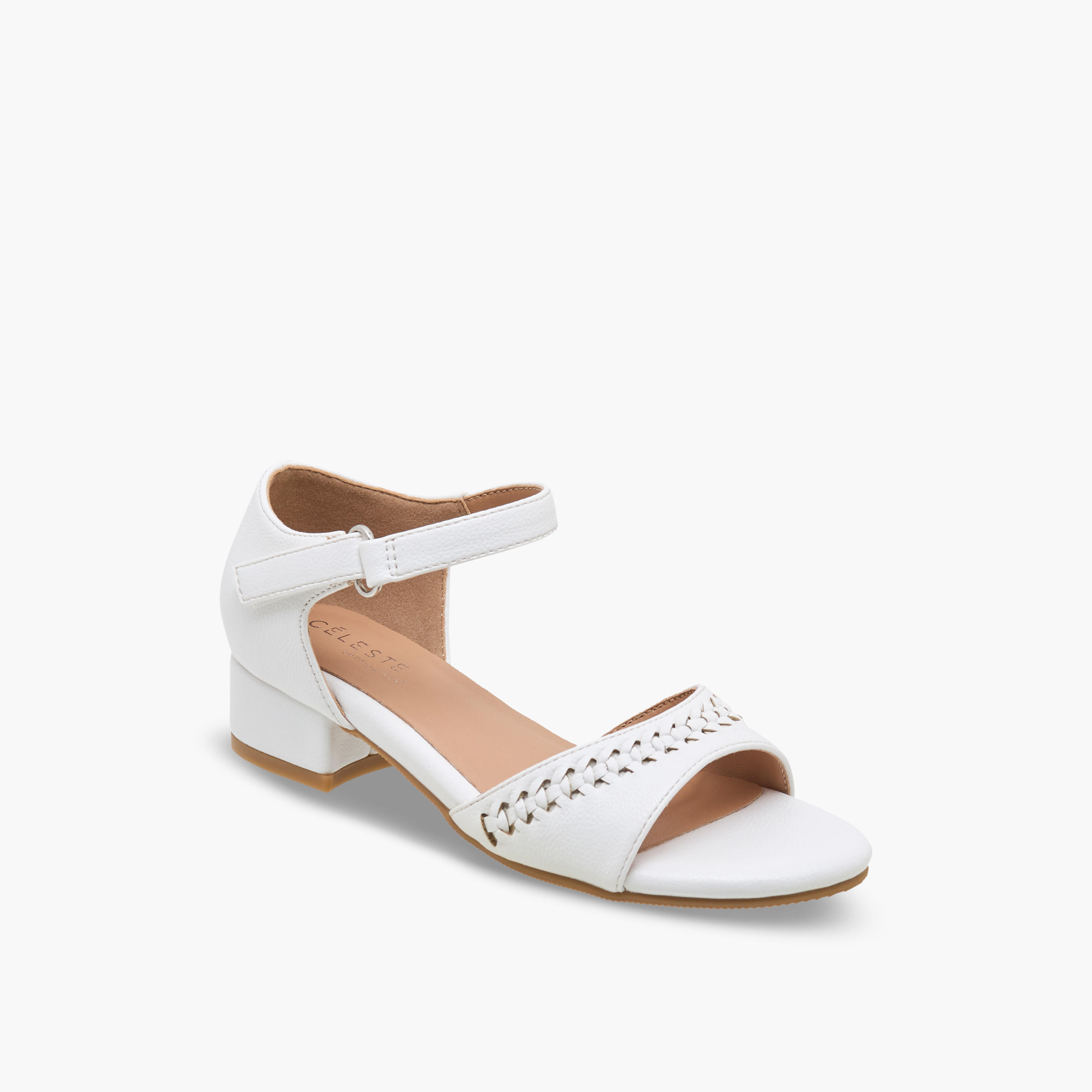 صندل بكعب عريض وتفاصيل ضفيرة للبنات من سيليست-girls-shoes-sandals-image-2