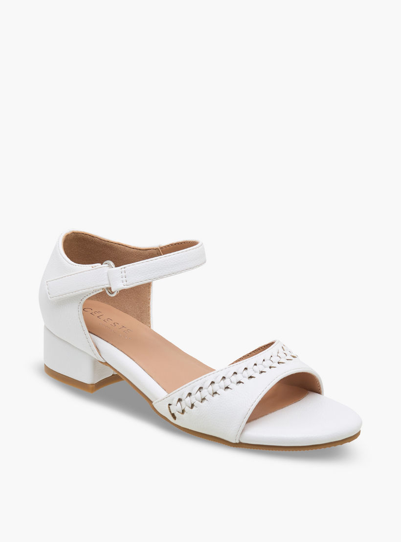 صندل بكعب عريض وتفاصيل ضفيرة للبنات من سيليست-girls-shoes-sandals-image-2