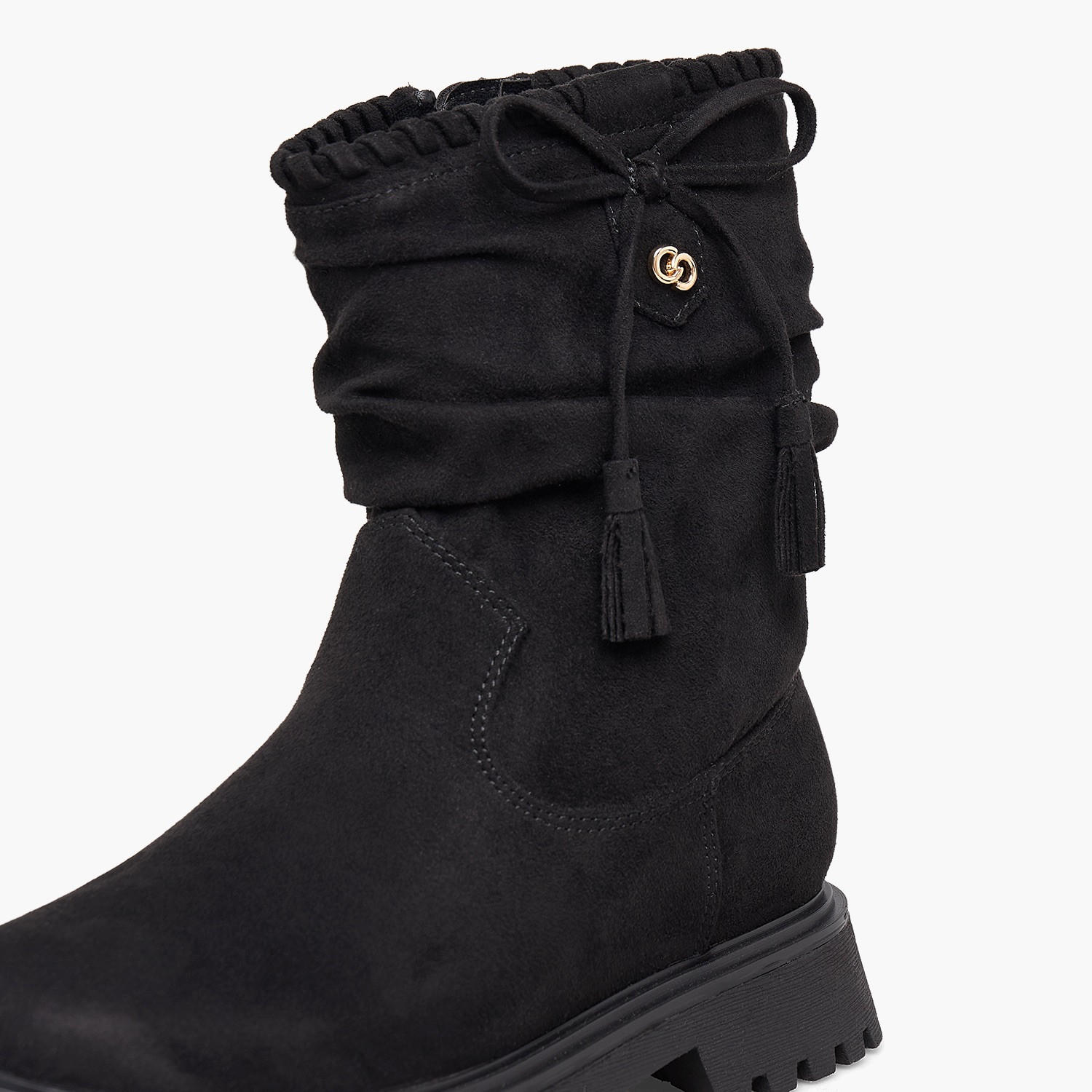بوت للكاحل بشرابة للبنات من سيليست-girls-shoes-boots-image-4