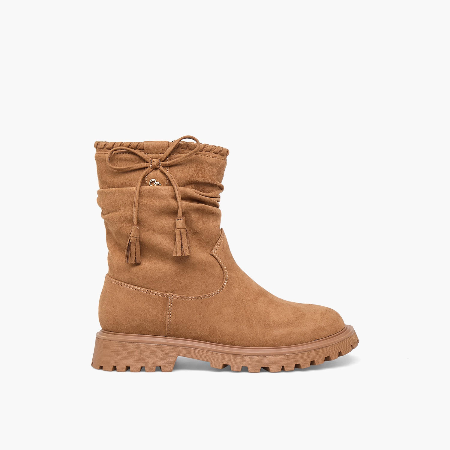 بوت للكاحل بشرابة للبنات من سيليست-girls-shoes-boots-image-3