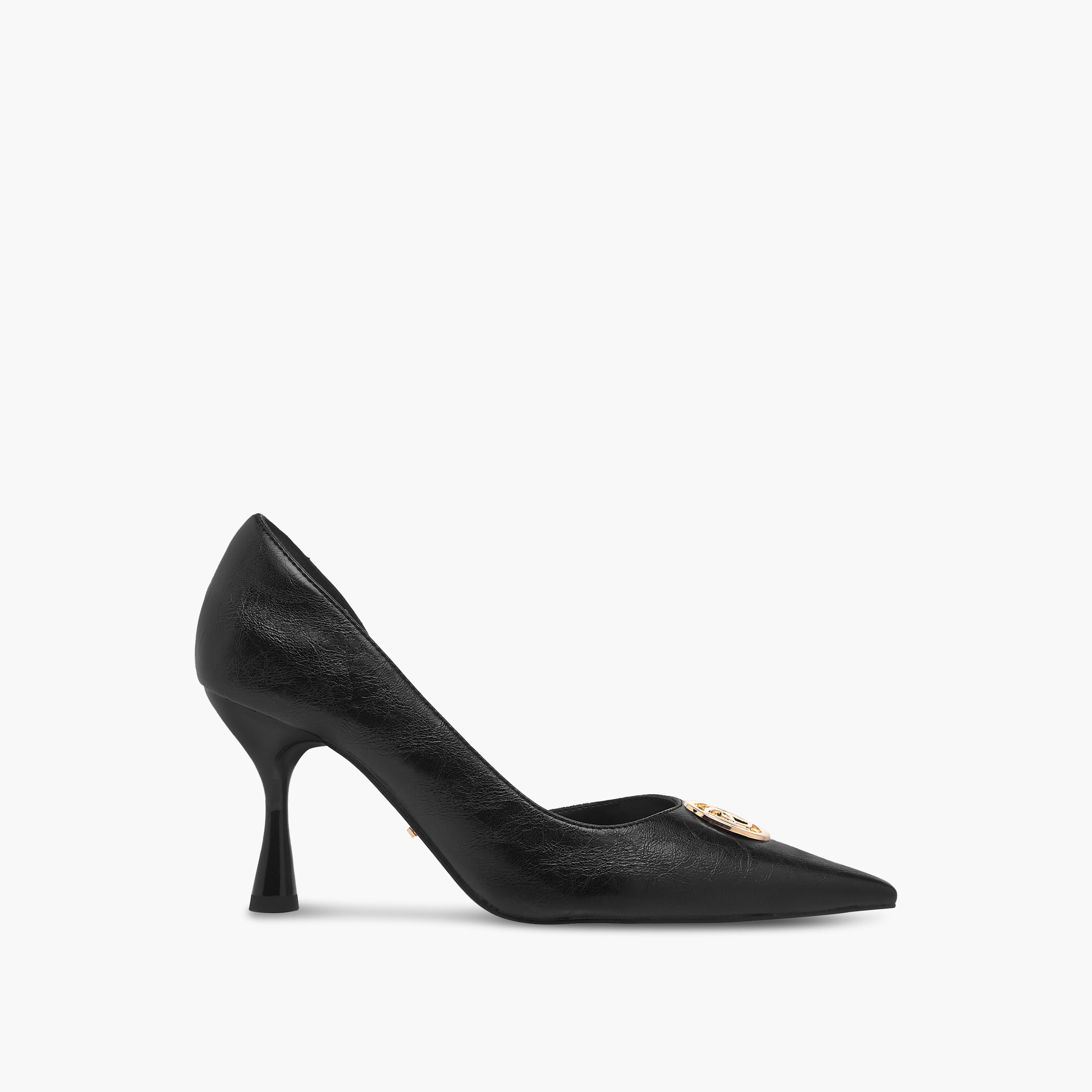 Paprika Logo Accent Slip-On Shoes with Stiletto Heels-women-shoes-heels-image-3