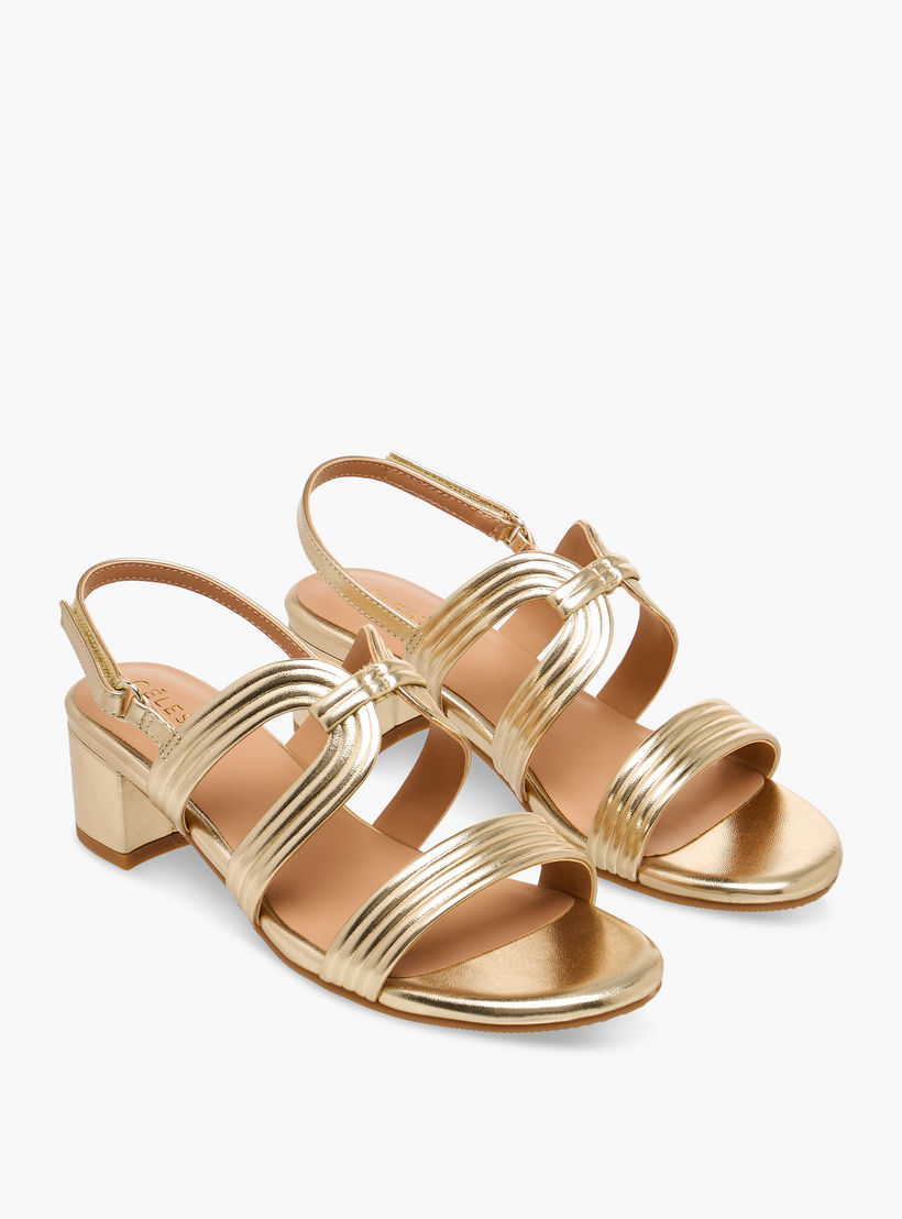 Celeste Girls Hook & Loop Block Heel Sandals-girls-shoes-sandals-image-1
