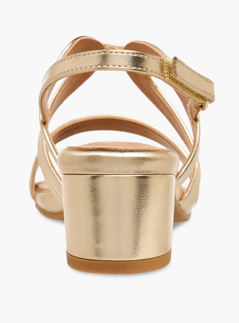 Celeste Girls Hook & Loop Block Heel Sandals-girls-shoes-sandals-image-5