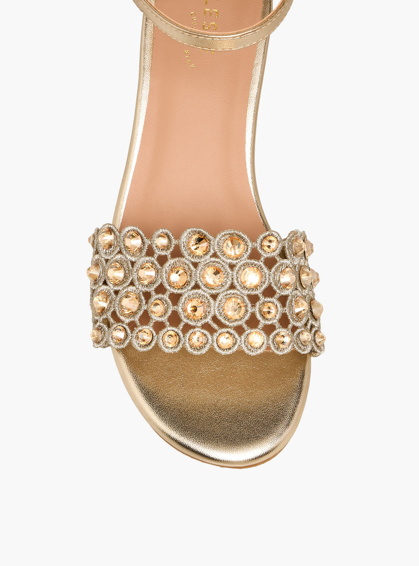 صندل بحزام حول الكاحل وكعب سميك للبنات من سيليست-girls-shoes-sandals-image-4