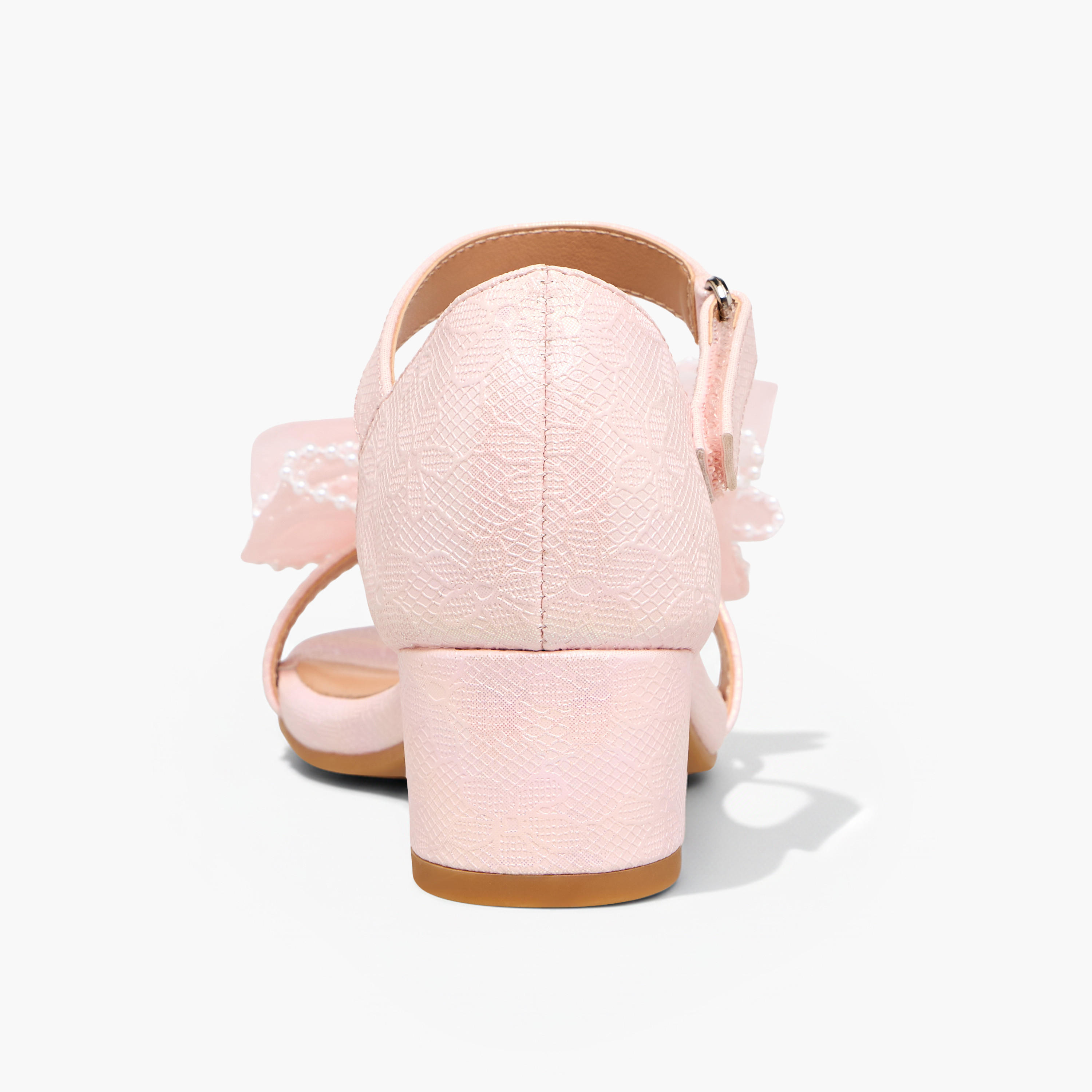 Celeste Girls Block Heel Ankle Strap Sandals-girls-shoes-sandals-image-5