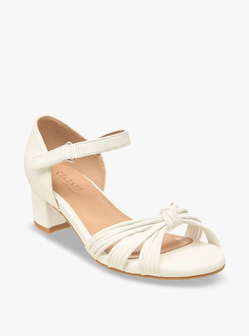 صندل بكعب سميك وحزام معقود للفتيات من سيليست-girls-shoes-sandals-image-2