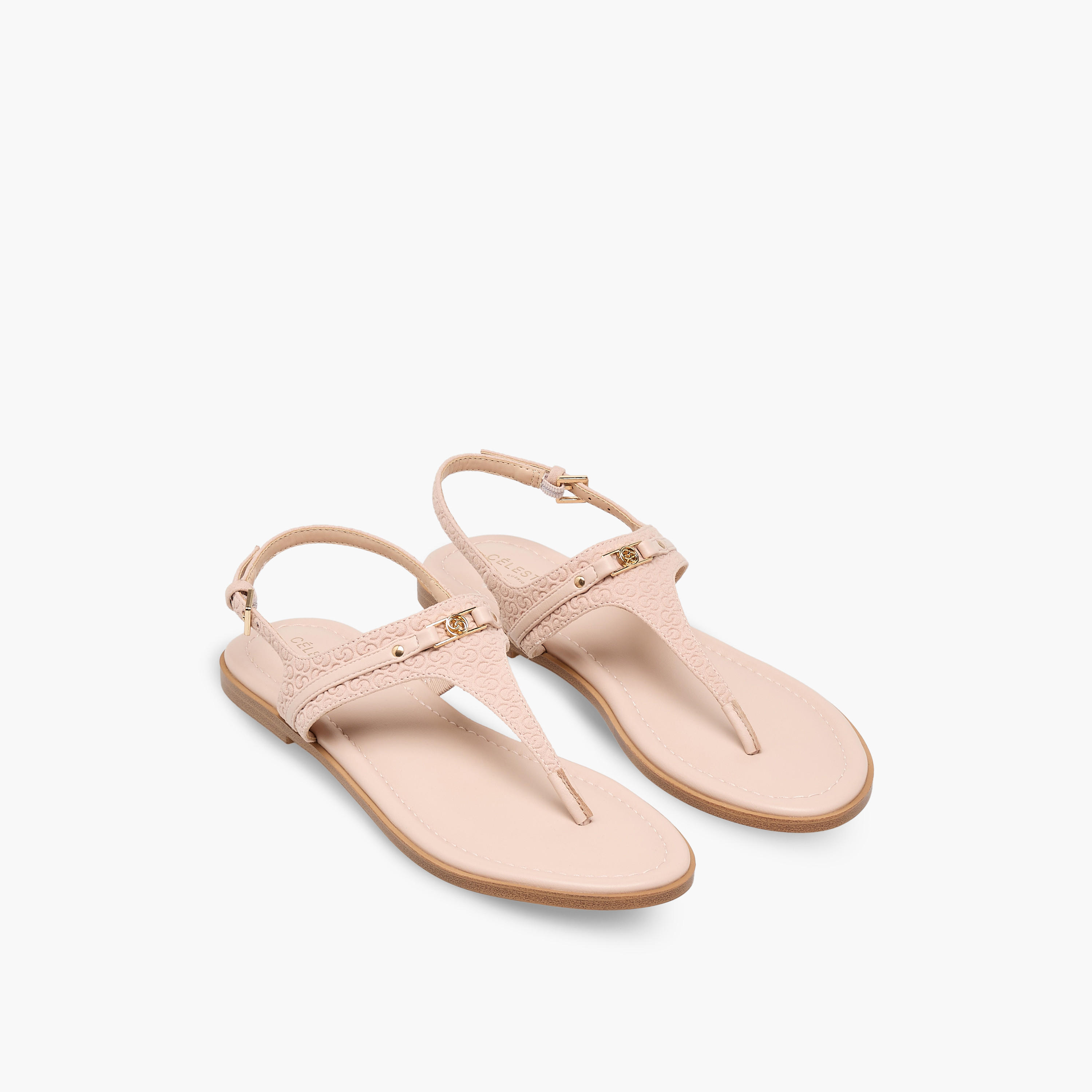 صندل نسائي مريح بسيور أنيقة من سيليست-women-shoes-sandals-flats-image-1