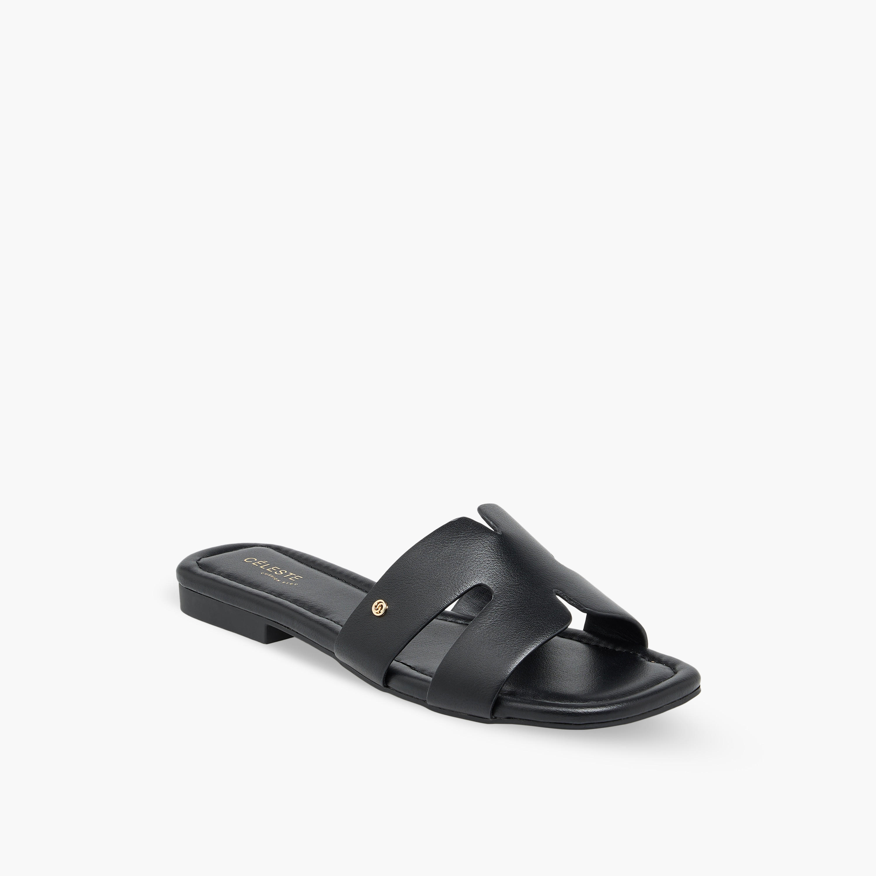 Celeste Women Cutout Slide Sandals-women-shoes-sandals-flats-image-2