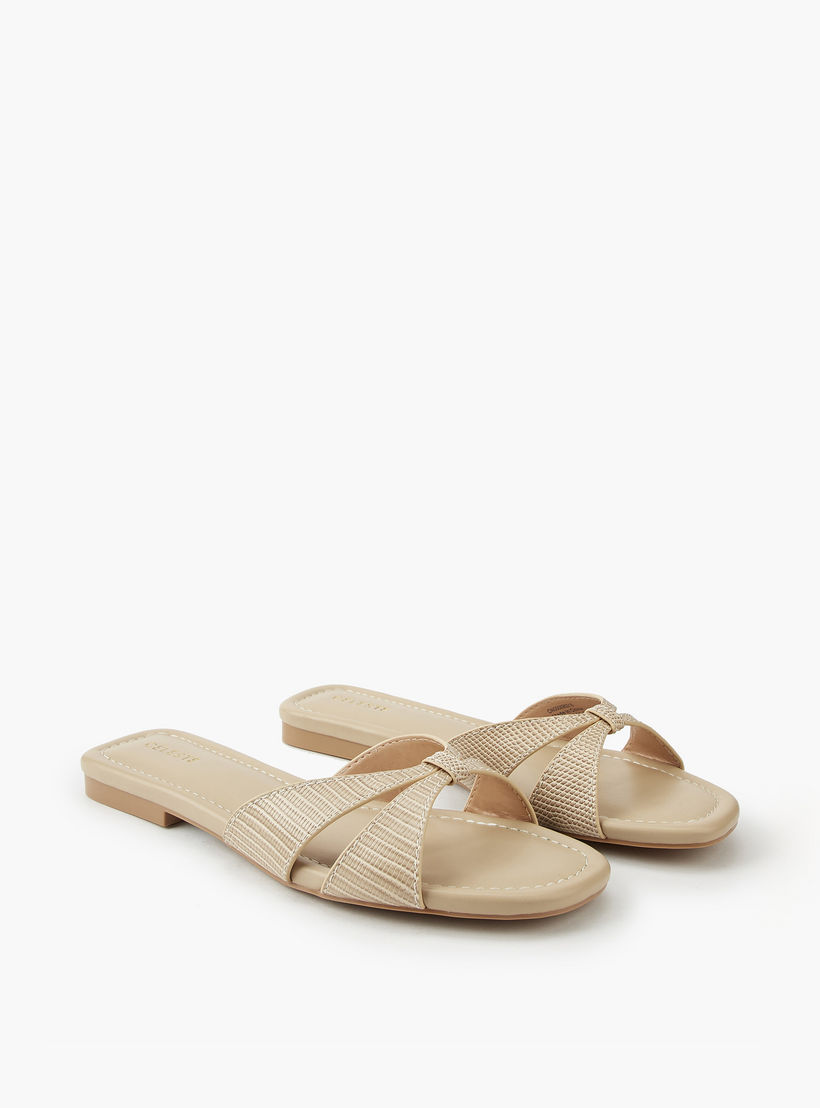 صندل سهل الارتداء بأحزمة للنساء من سيليست-women-shoes-flats-sandals-image-3
