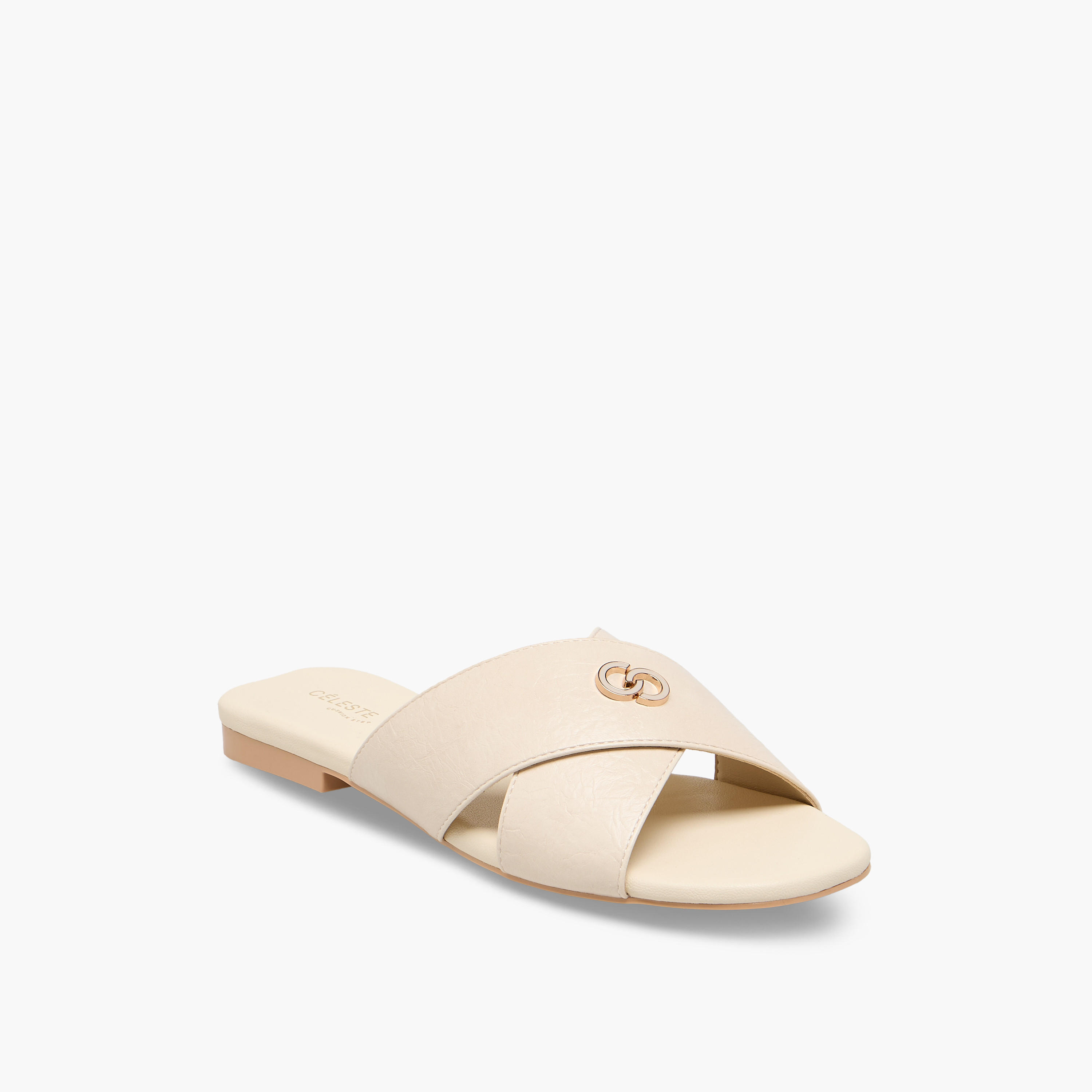 شبشب بحزام متقاطع للنساء من سيليست-women-shoes-flats-sandals-image-2
