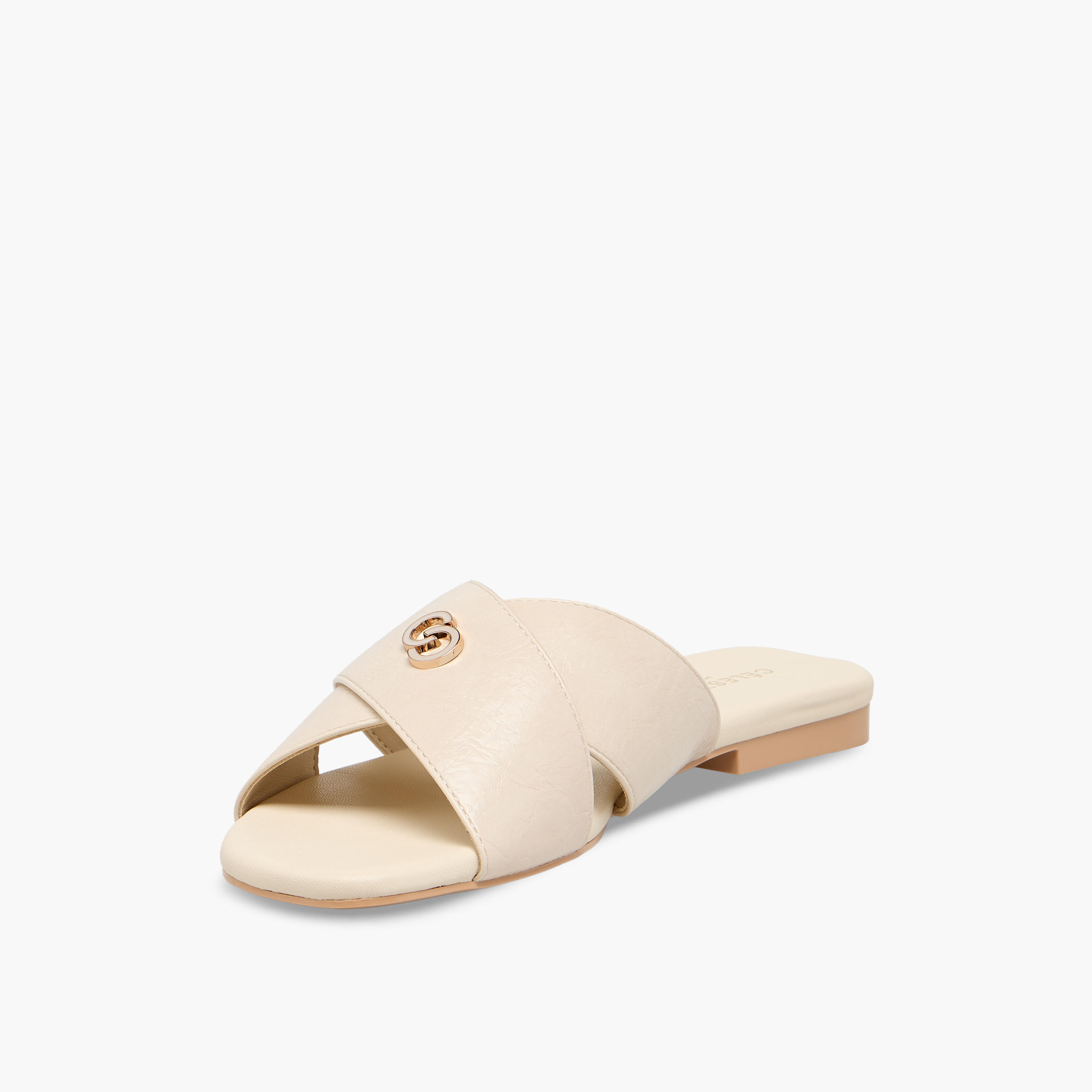 شبشب بحزام متقاطع للنساء من سيليست-women-shoes-flats-sandals-image-4