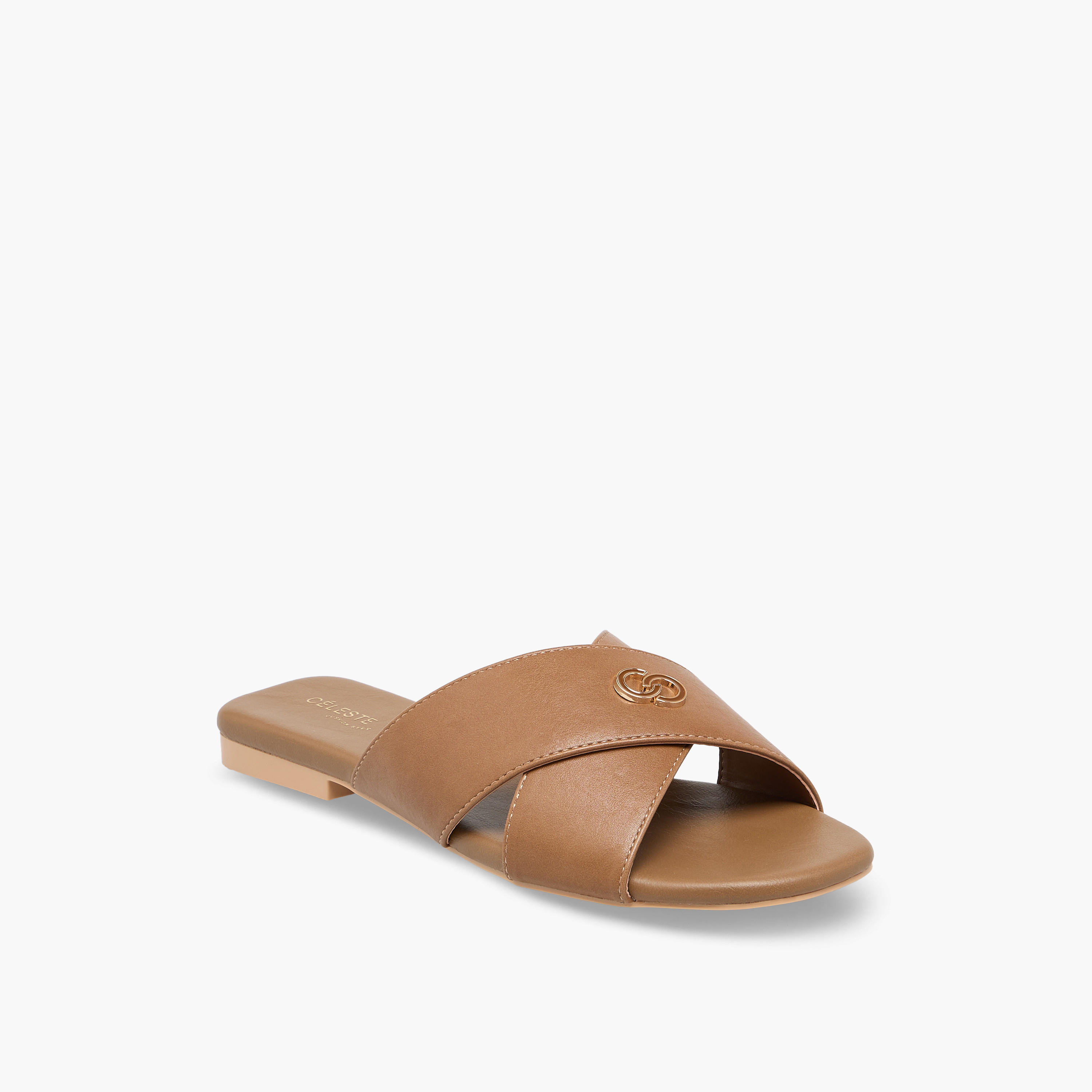 شبشب بحزام متقاطع للنساء من سيليست-women-shoes-flats-sandals-image-2