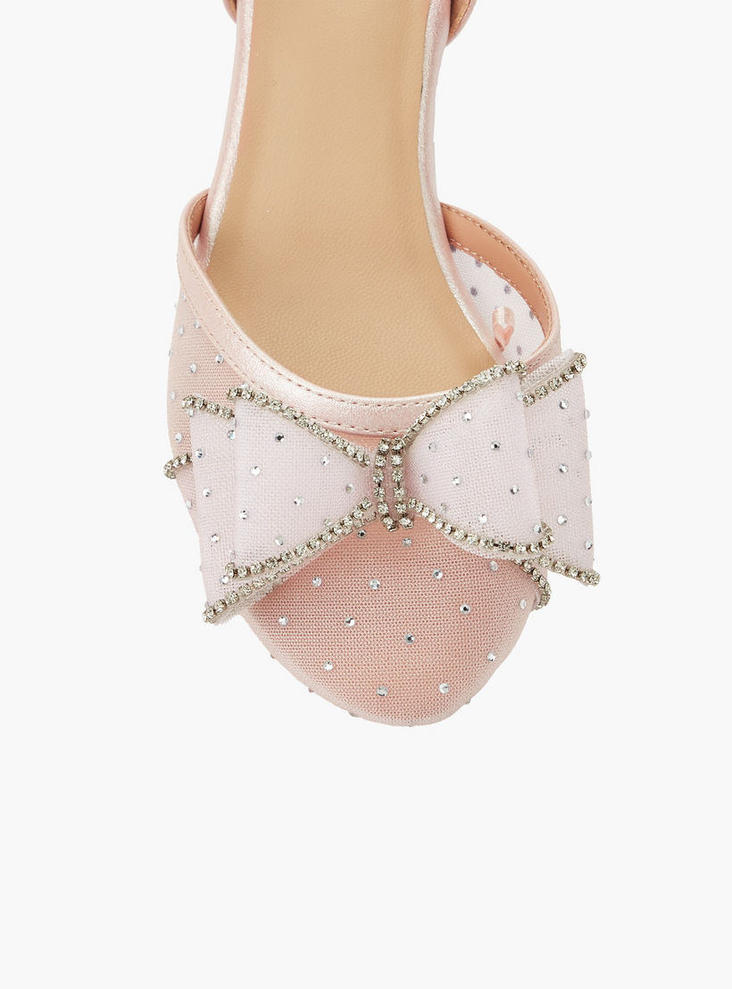حذاء مزين بكعب سميك للبنات من سيليست-girls-shoes-sandals-image-5