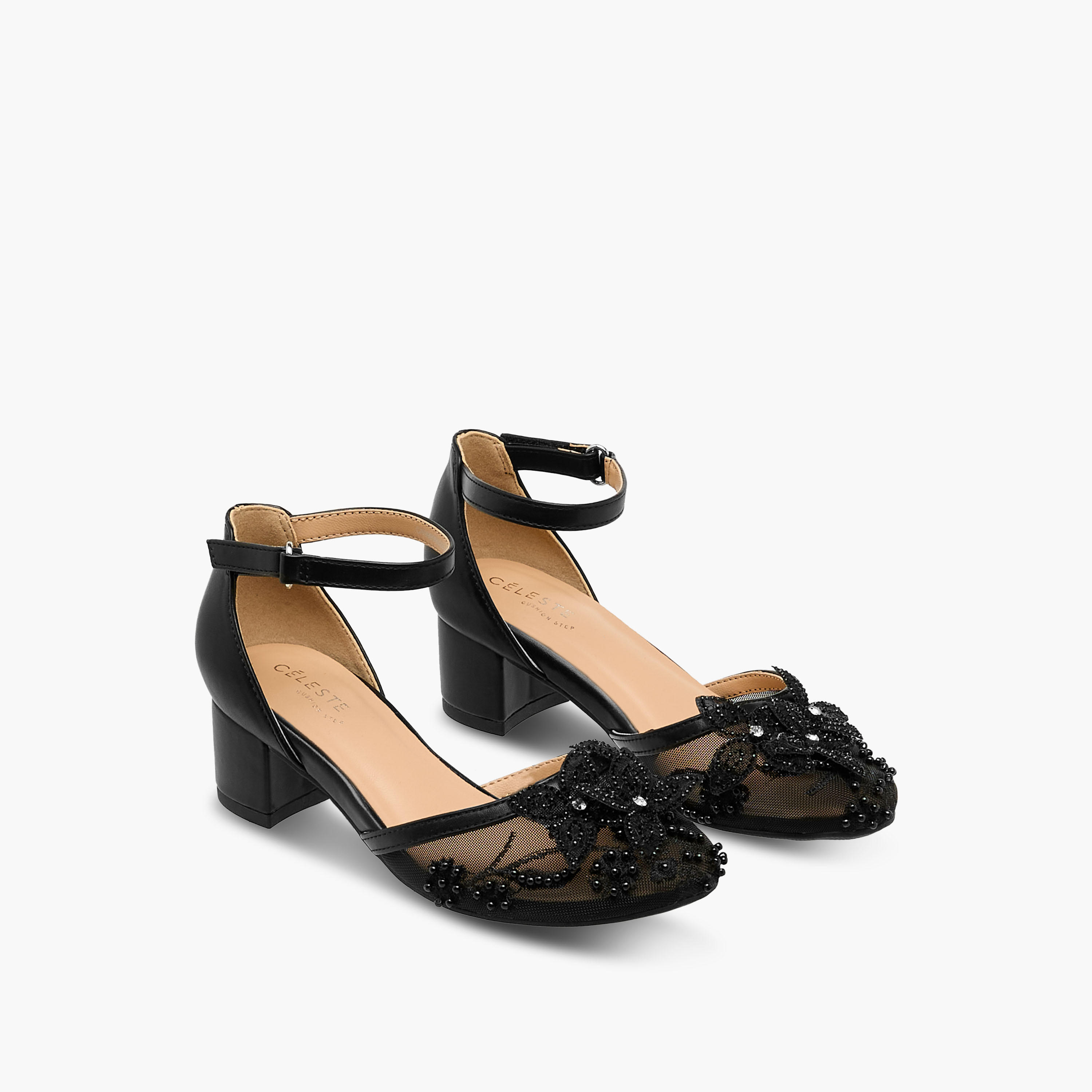 صندل بكعب سميك للبنات من سيليست-girls-shoes-sandals-image-1