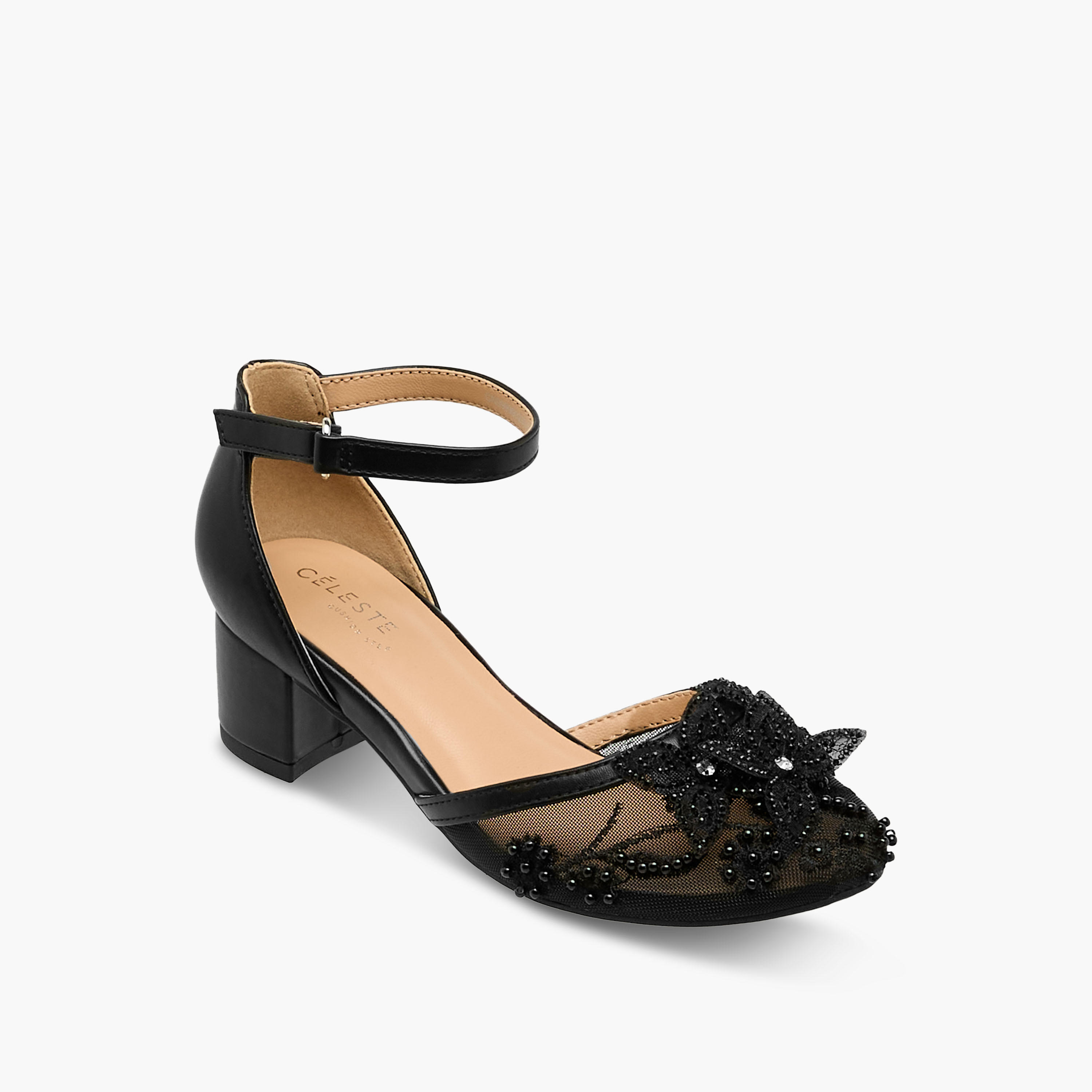 صندل بكعب سميك للبنات من سيليست-girls-shoes-sandals-image-2