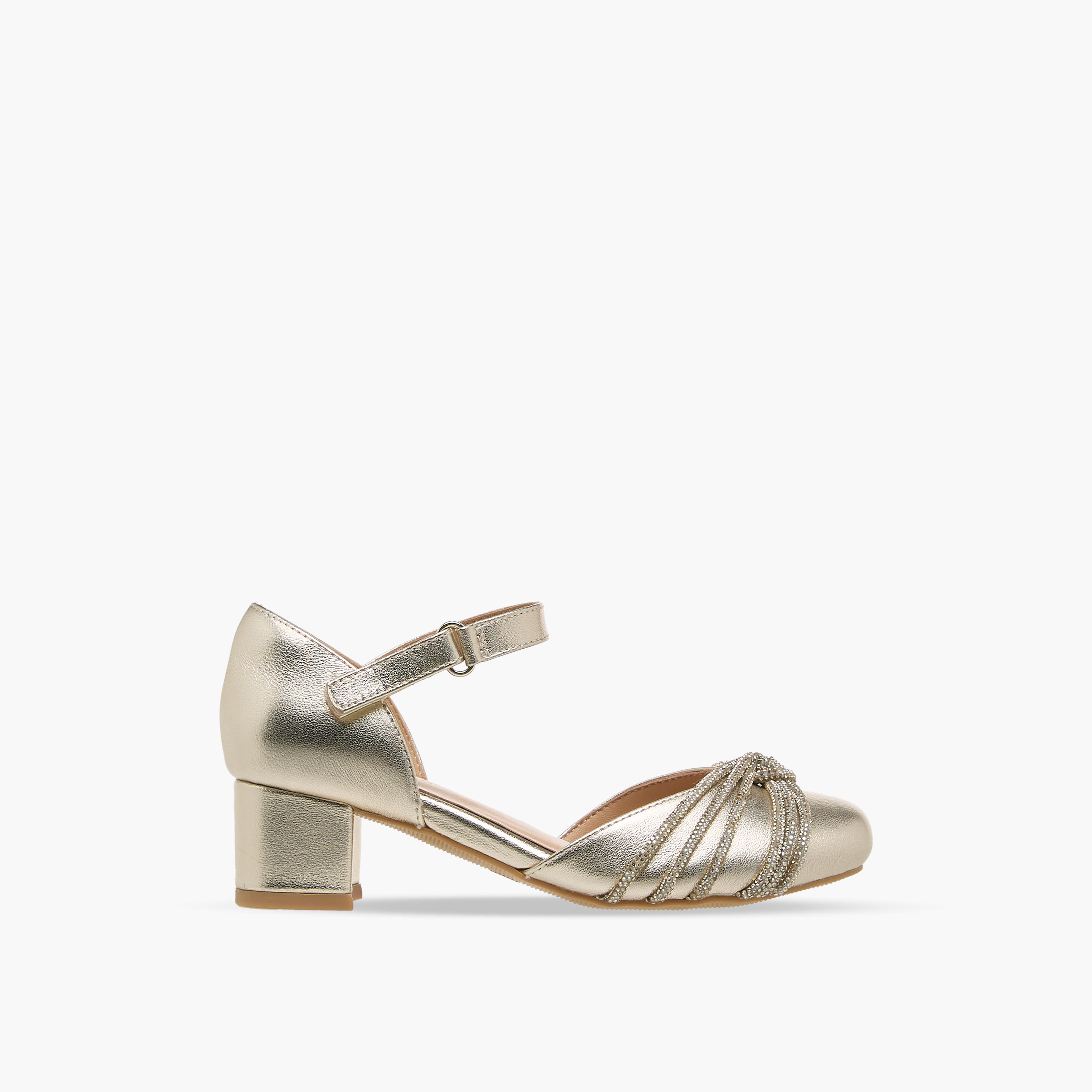 حذاء مزين بكعب مرتفع للبنات من بابلوسكي-girls-shoes-sandals-image-3