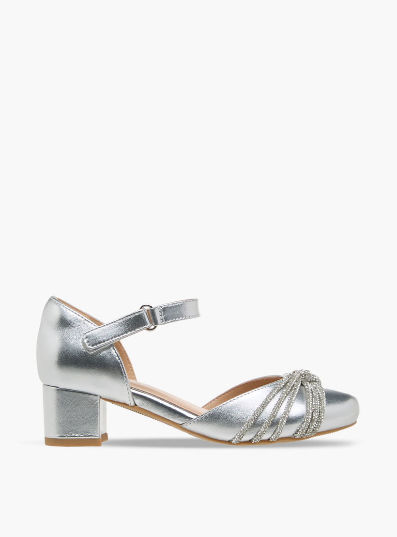 حذاء مزين بكعب مرتفع للبنات من بابلوسكي-girls-shoes-sandals-image-3