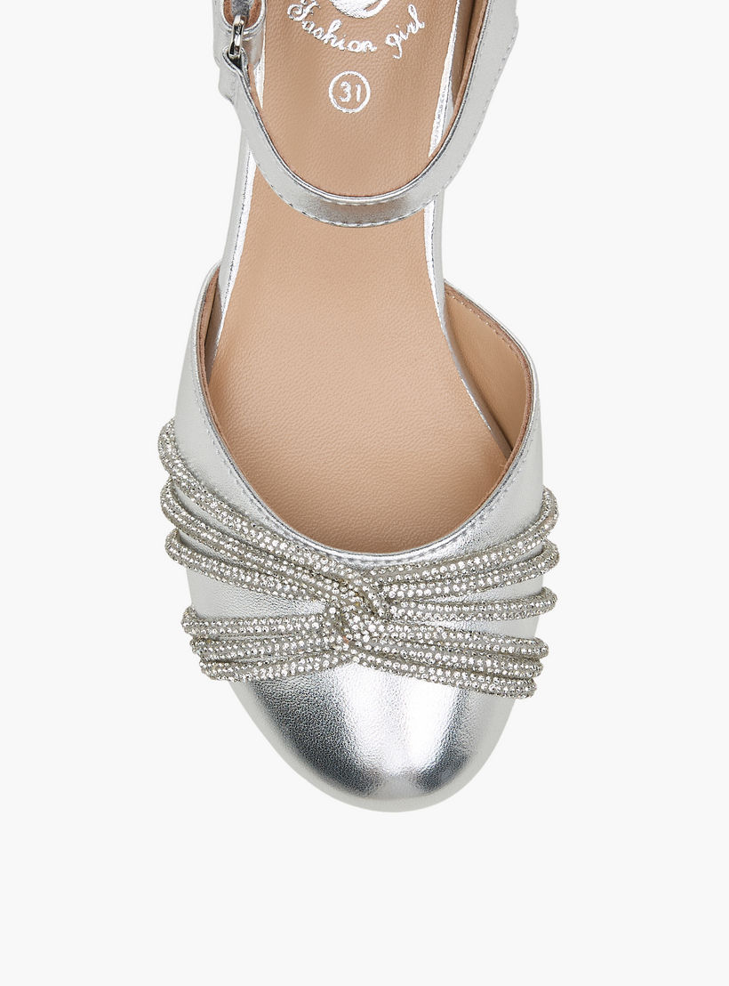 حذاء مزين بكعب مرتفع للبنات من بابلوسكي-girls-shoes-sandals-image-4