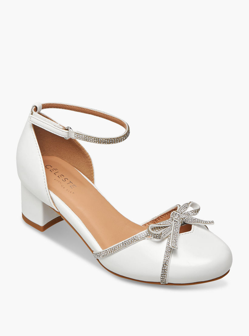 Celeste Girls Block Heel Sandals-girls-shoes-sandals-image-3