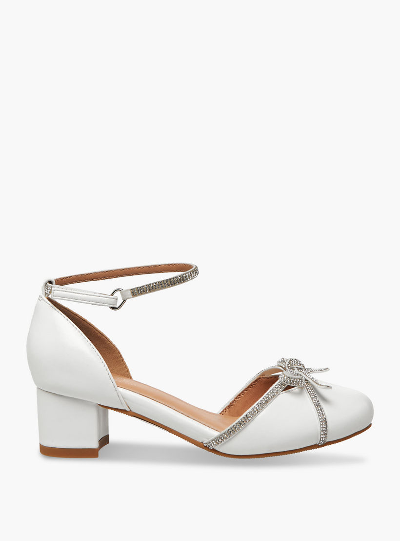 Celeste Girls Block Heel Sandals-girls-shoes-sandals-image-4