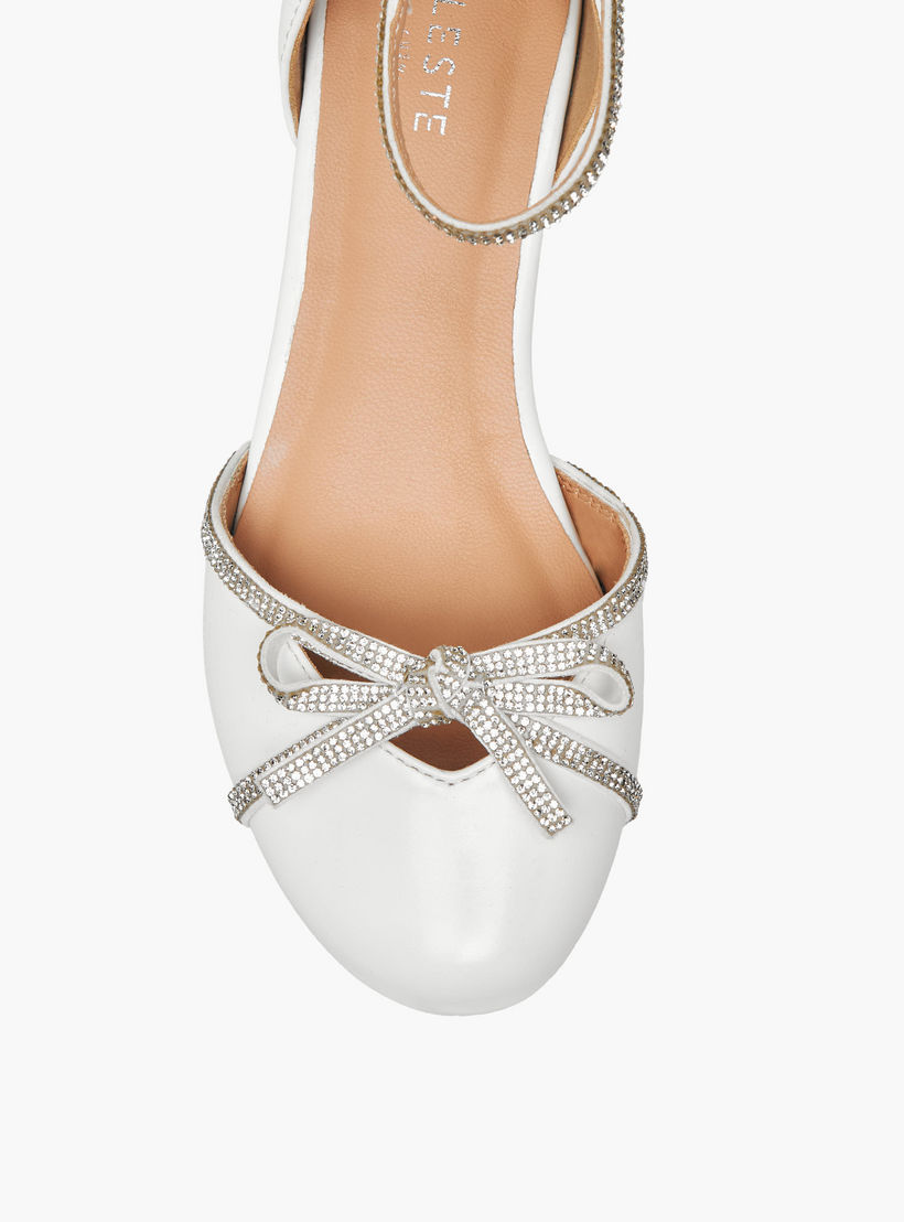 Celeste Girls Block Heel Sandals-girls-shoes-sandals-image-5