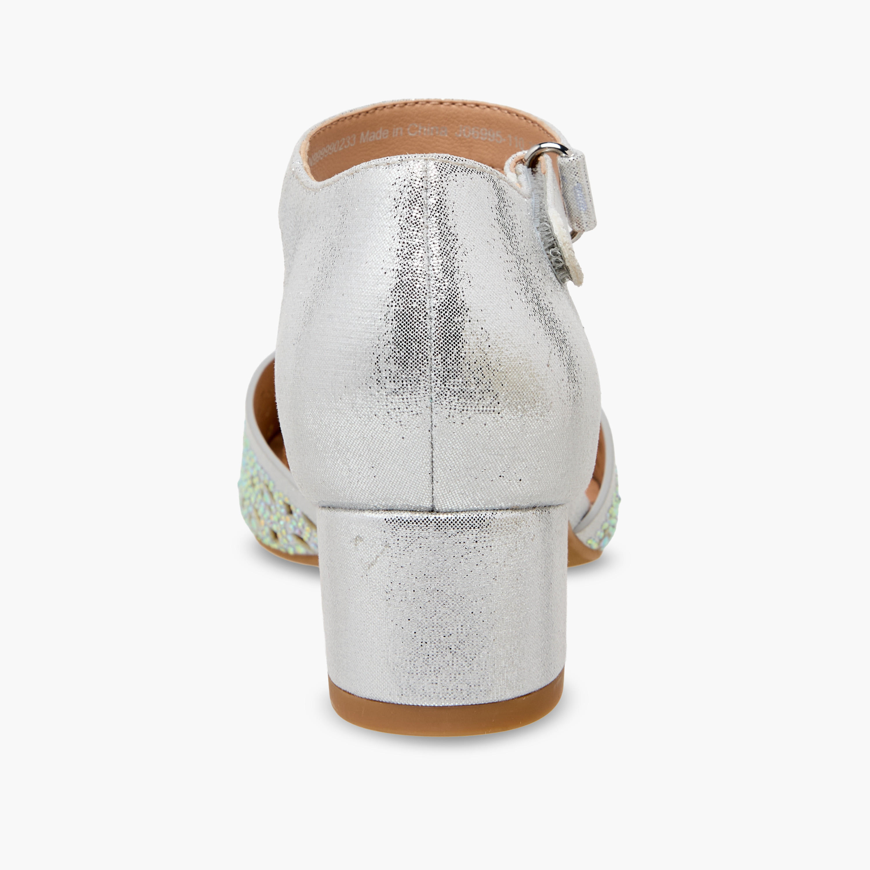 Celeste Girls Embellished Block Heel Sandals-girls-shoes-sandals-image-5