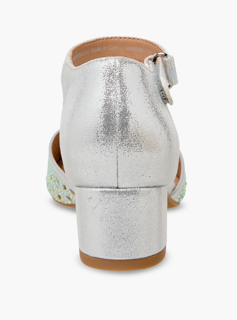Celeste Girls Embellished Block Heel Sandals-girls-shoes-sandals-image-5