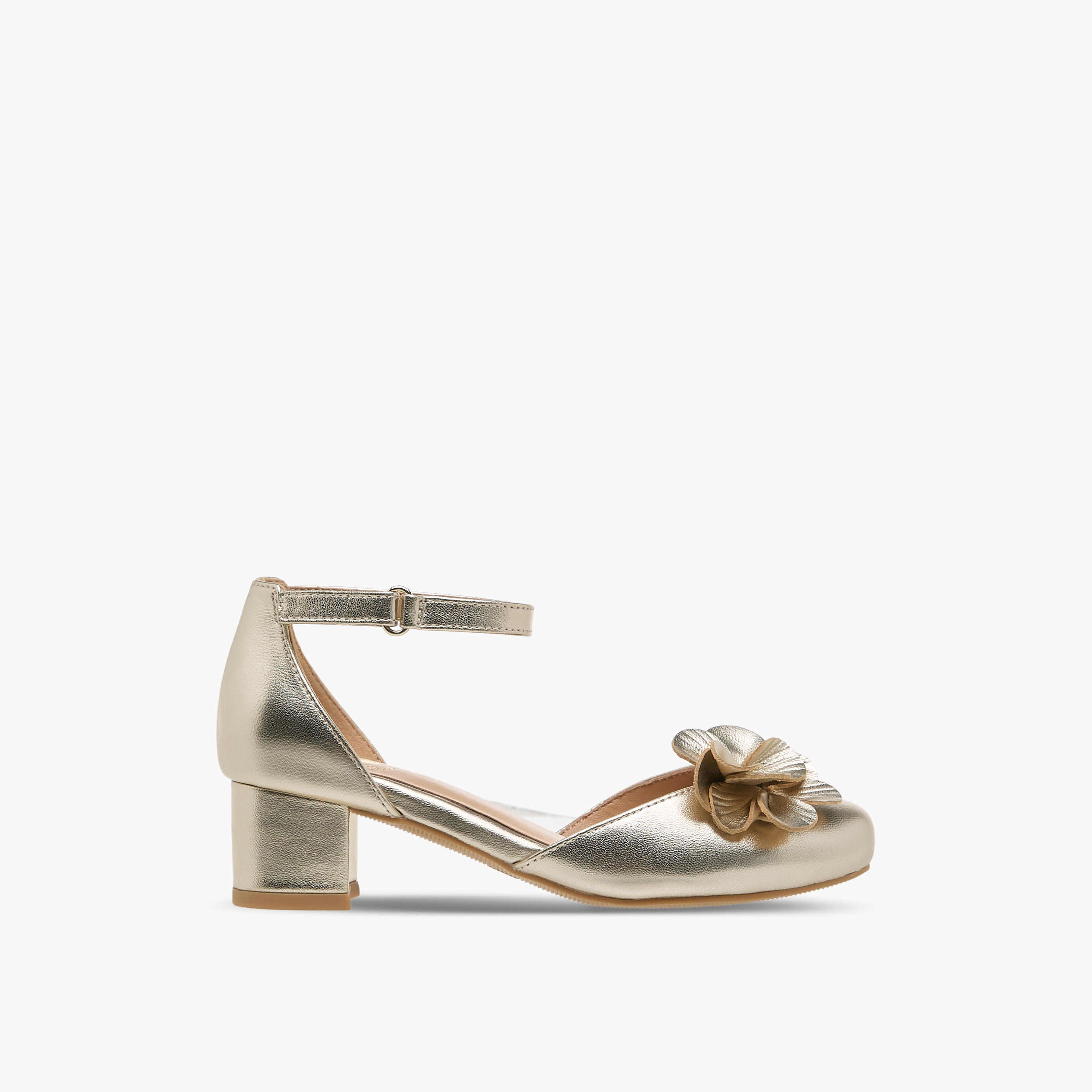 Pablosky Girls Block Heel Shoes-girls-shoes-sandals-image-3
