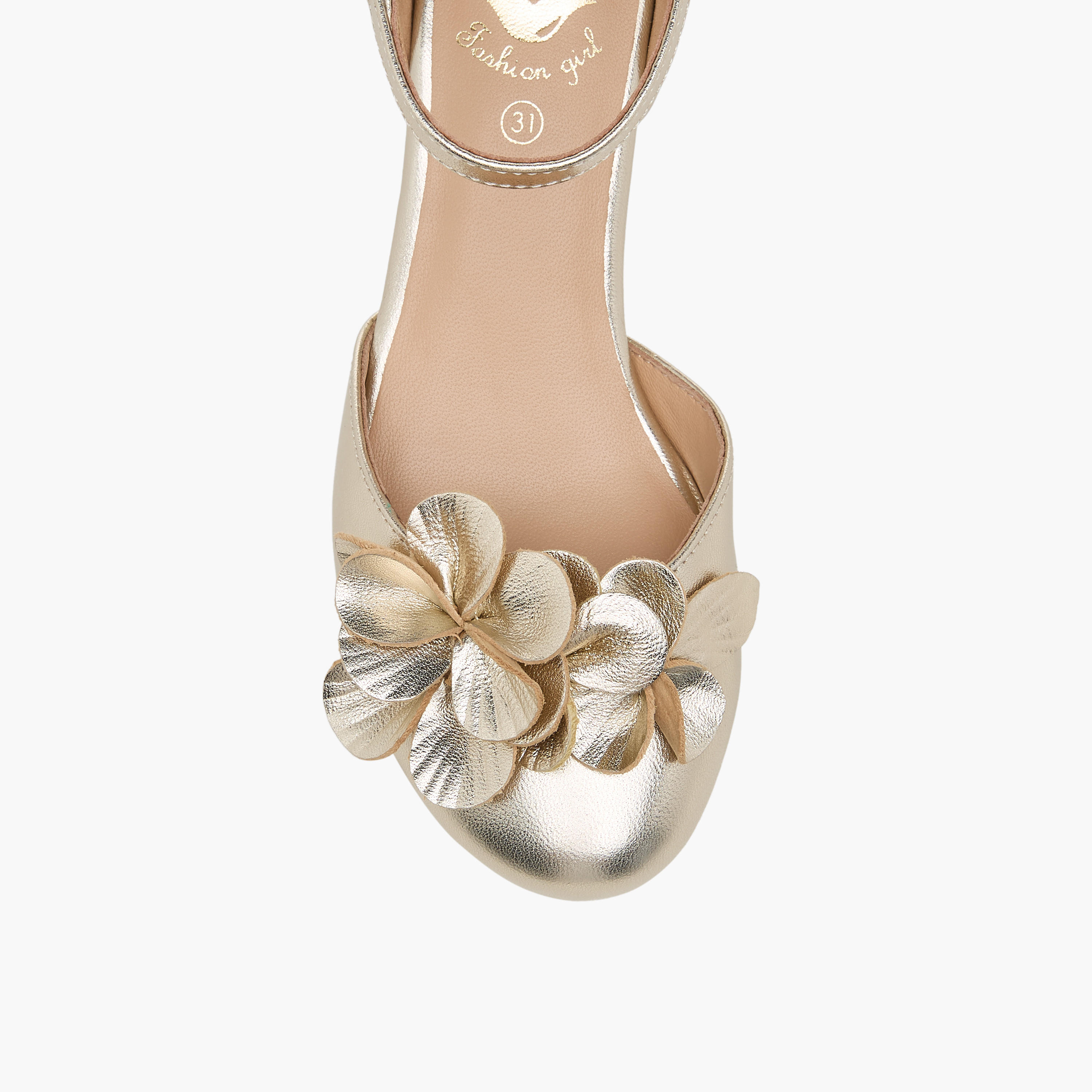 Pablosky Girls Block Heel Shoes-girls-shoes-sandals-image-4